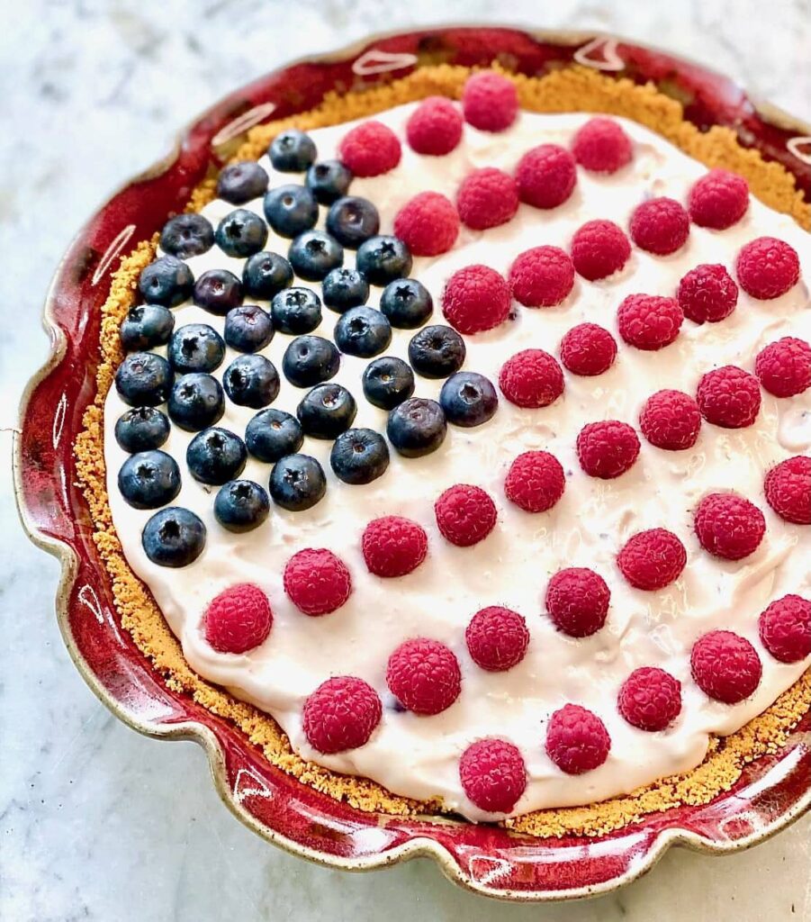 Red, White And Blue Pie