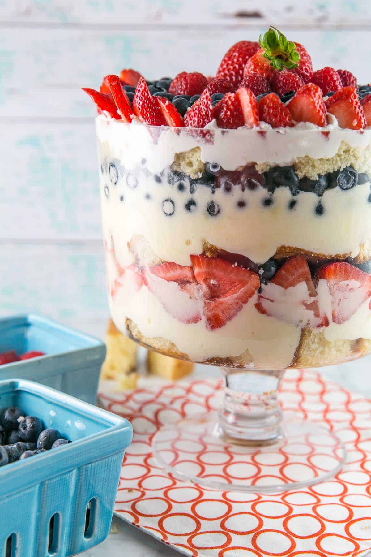Summer Berry Trifle