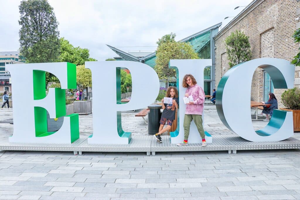 things to do with kids in Dublin: EPIC Museum