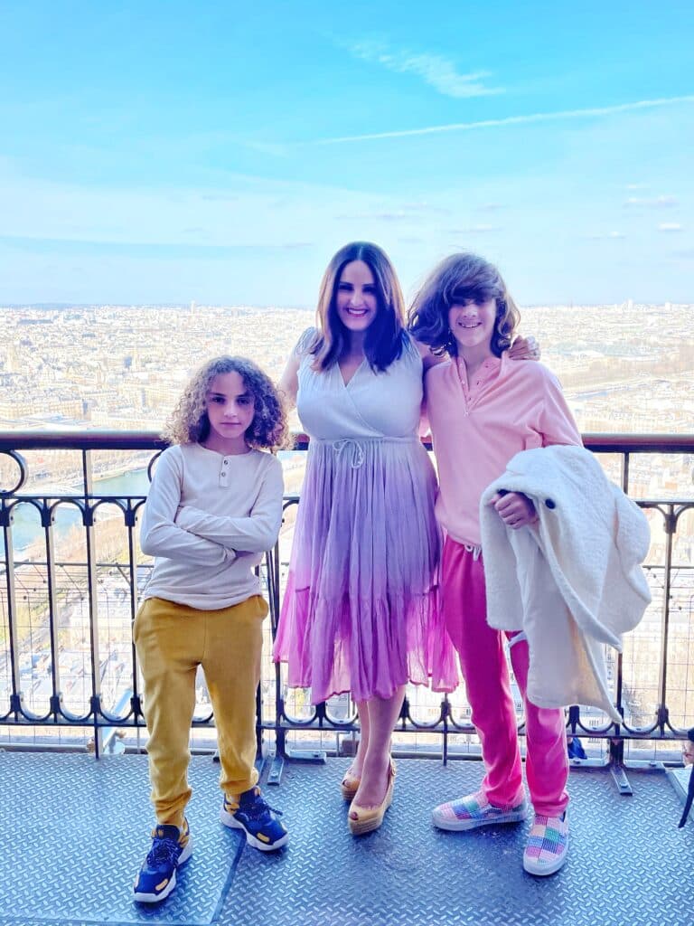 family trip to Paris