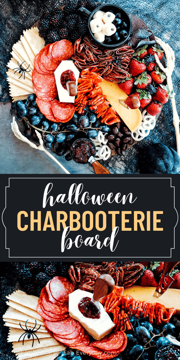 CharBOOterie (Spooky Charcuterie Board Halloween)