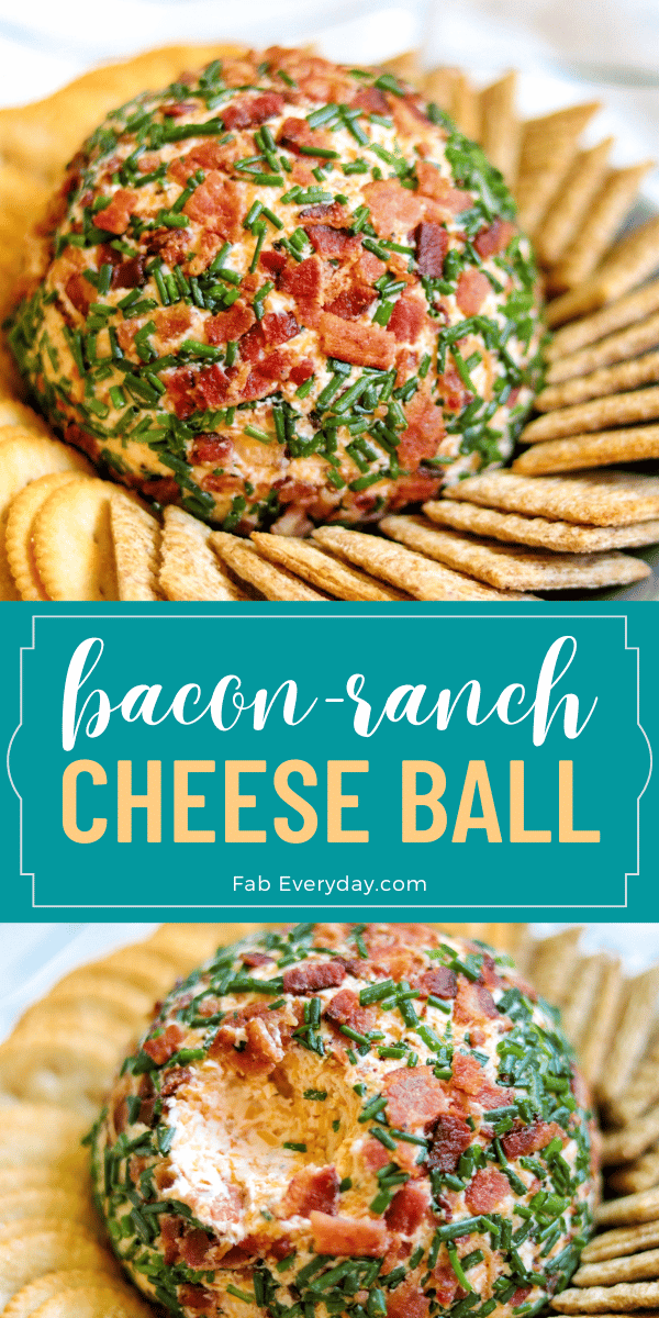 Bacon-Ranch Cheese Ball recipe