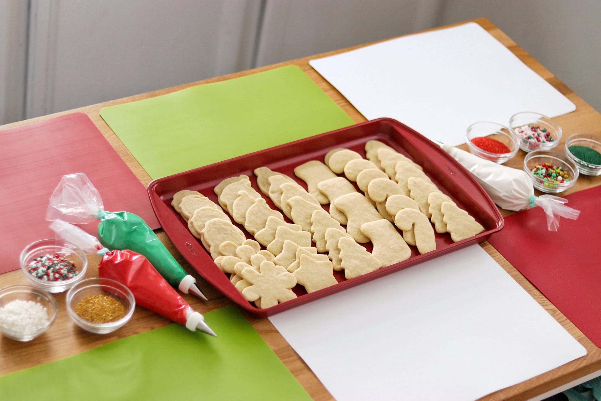 holiday movie party idea: cookie decorating