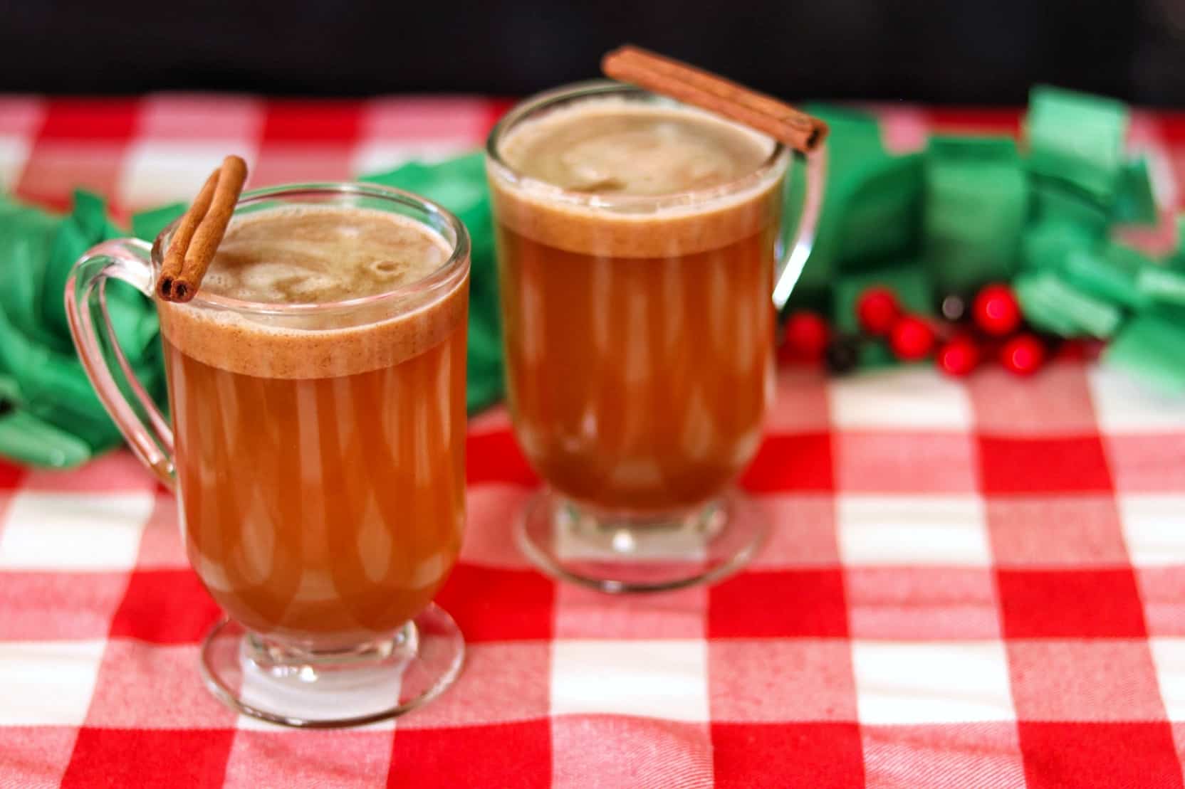 Hot Buttered Rum for a Christmas movie night party