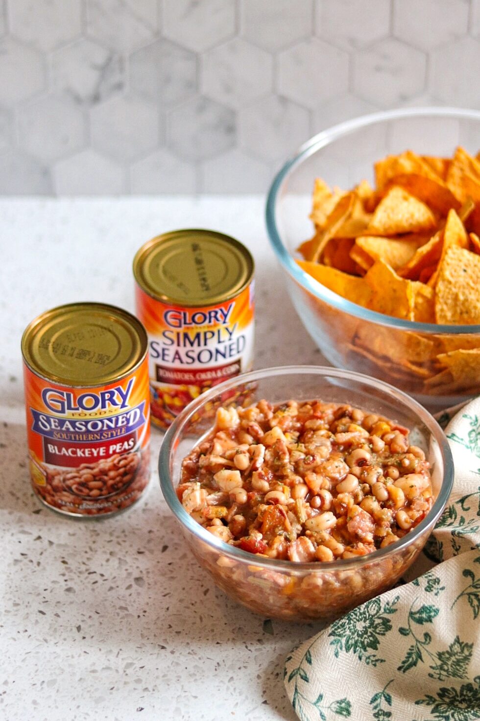 Chunky Bacon & Shrimp Blackeye Pea Salsa