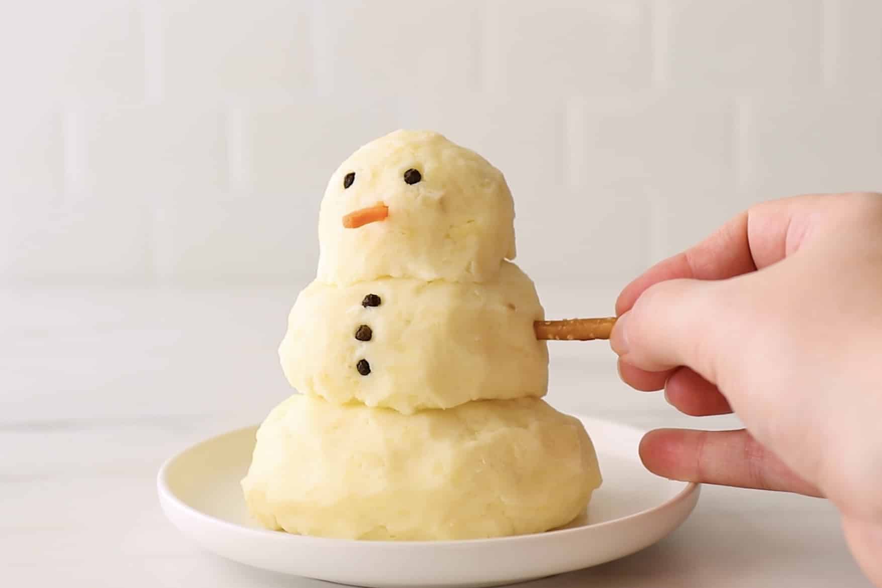 How to make Mashed Potato Snowmen
