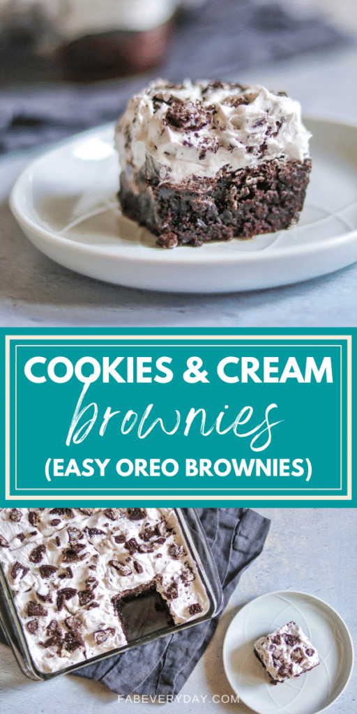 Cookies And Cream Brownies fudgy Oreo Brownies With Whipped Cream Cookies And Cream Brownies fudgy Oreo Brownies With Whipped Cream