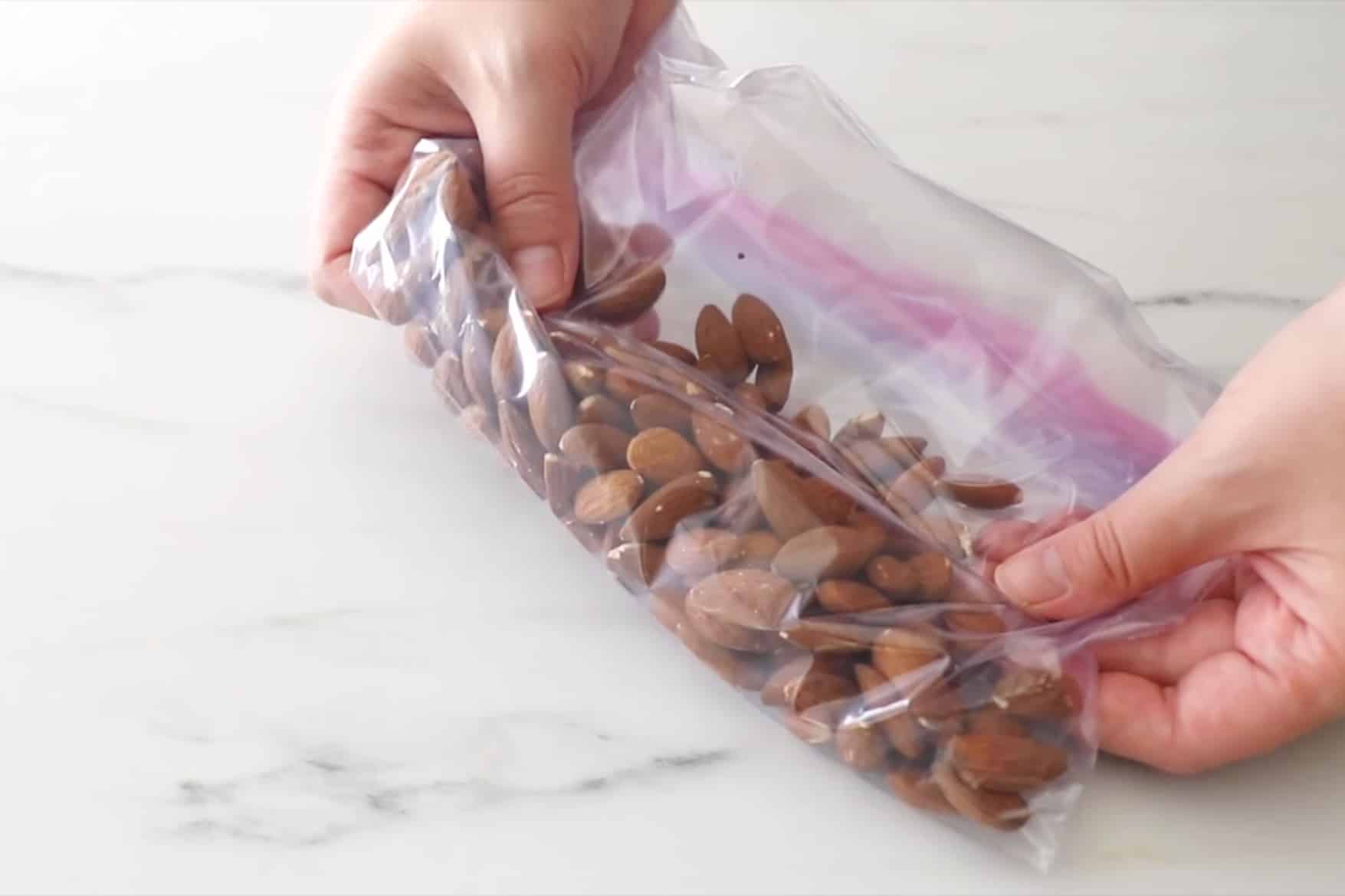 frugal kitchen tips: freeze nuts to extend their shelf life