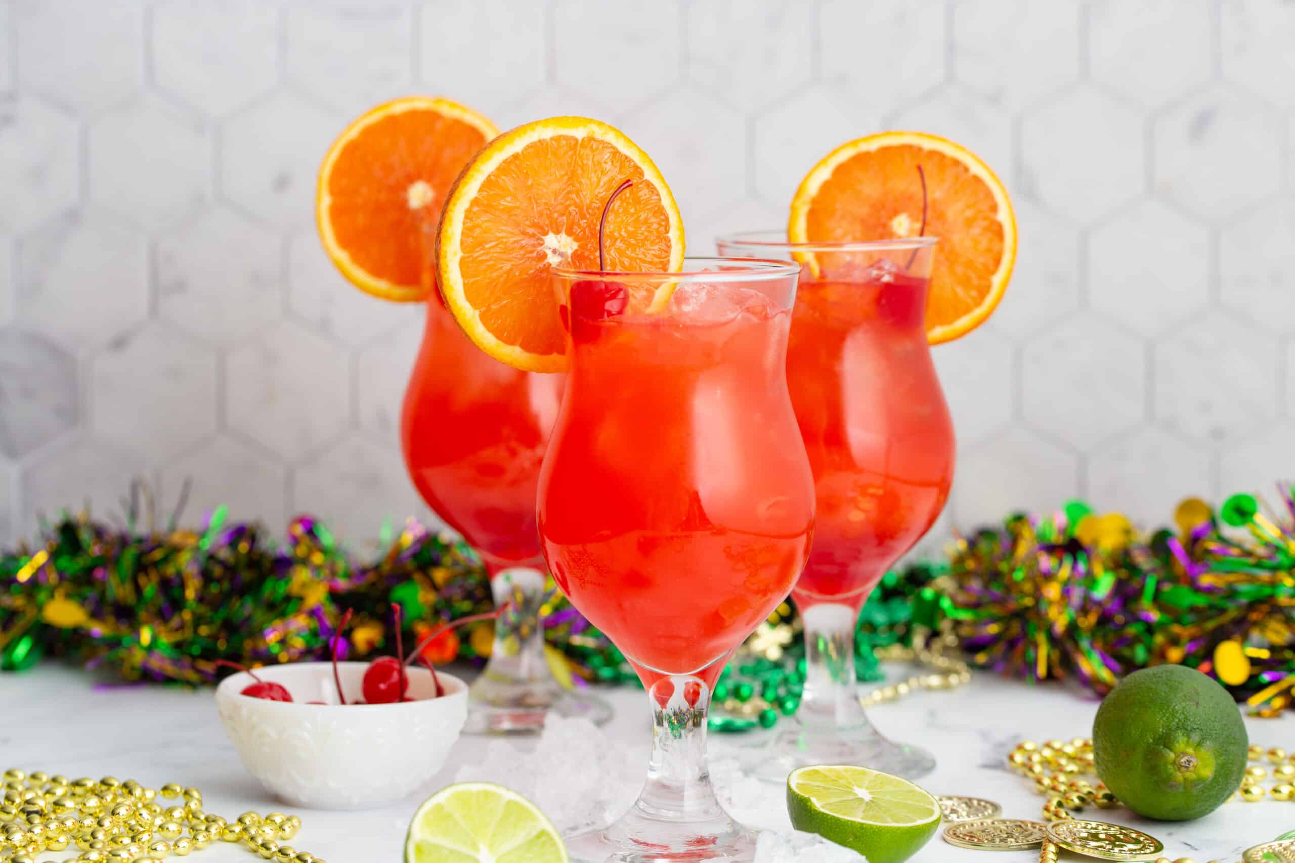 New Orleans non-alcoholic drinks: hurricane mocktail recipe