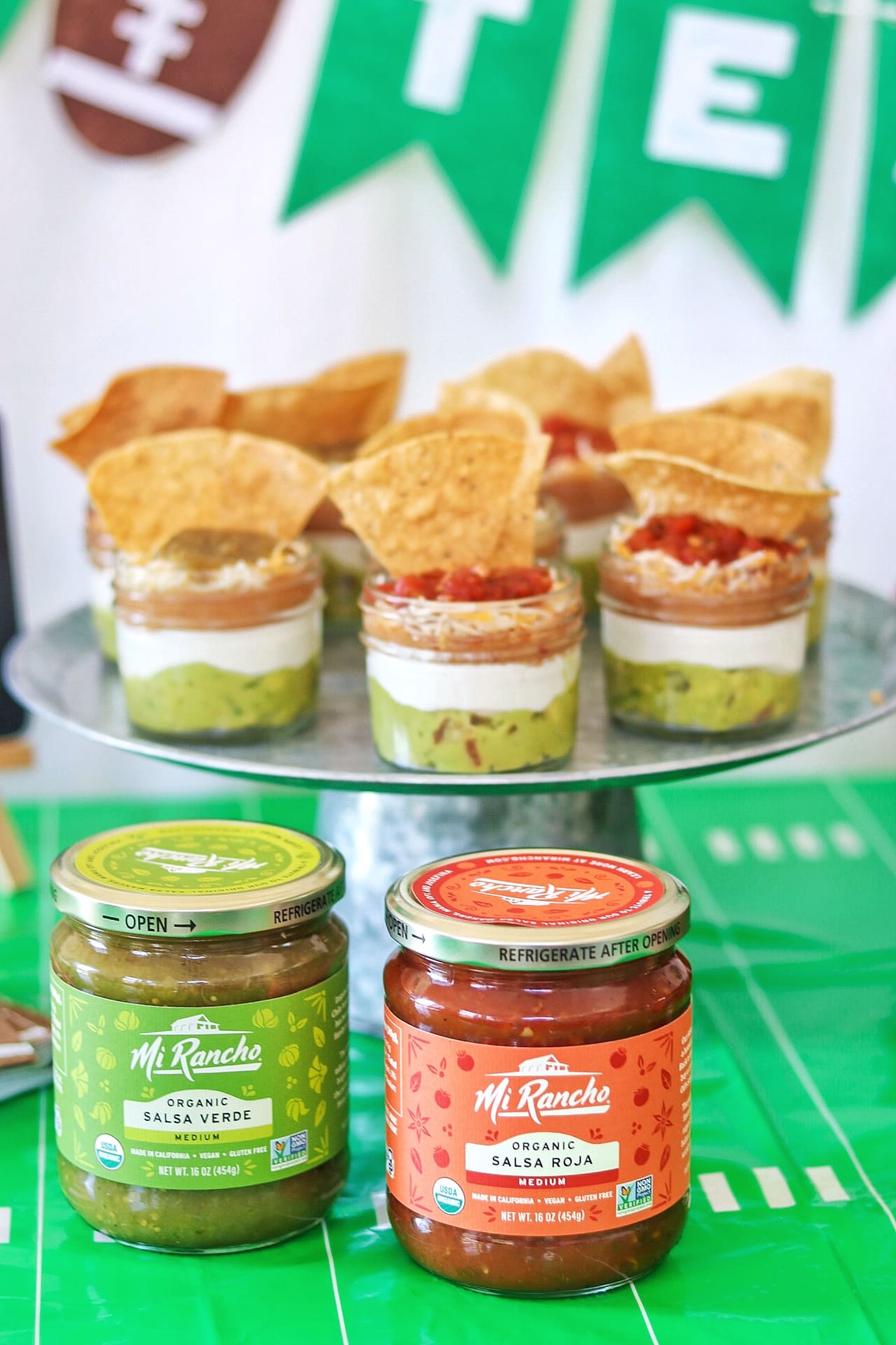 Individual Five Layer Dip Cups (individual appetizers in cups)