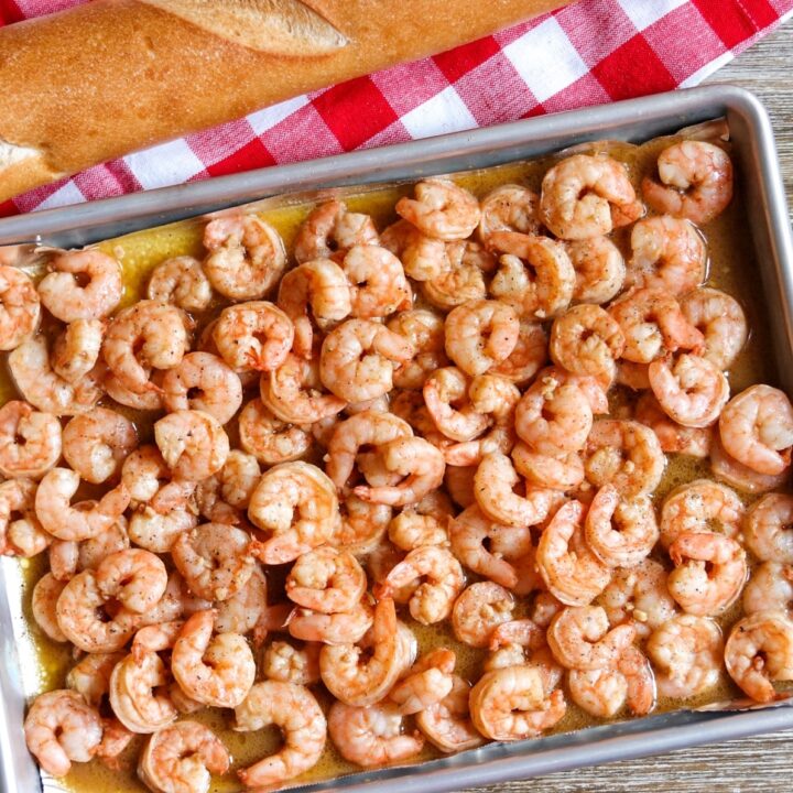 New Orleans-Style Sheet Pan Shrimp (NOLA barbecue shrimp in oven)