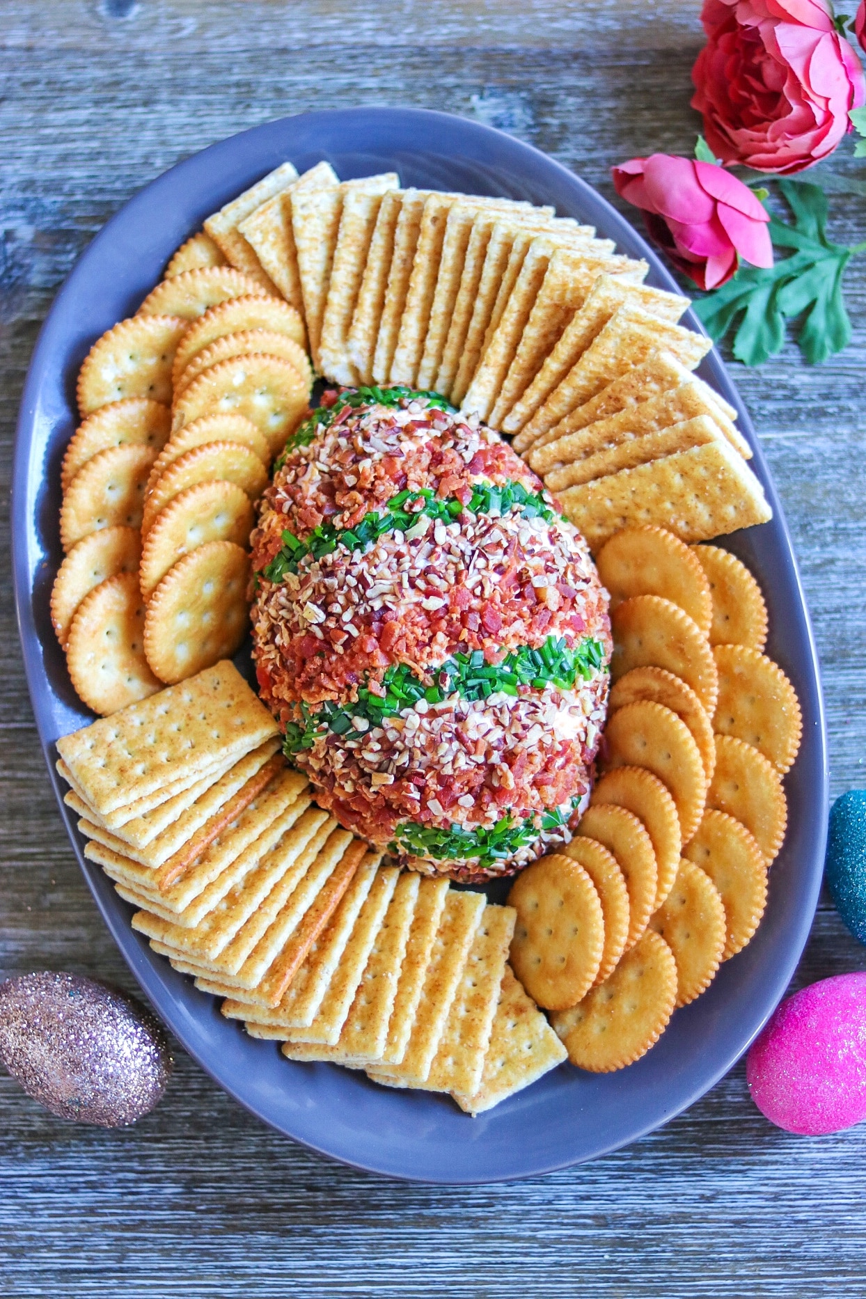 How to make an Easter Egg cheese ball (delicious recipe for creative Easter appetizers)
