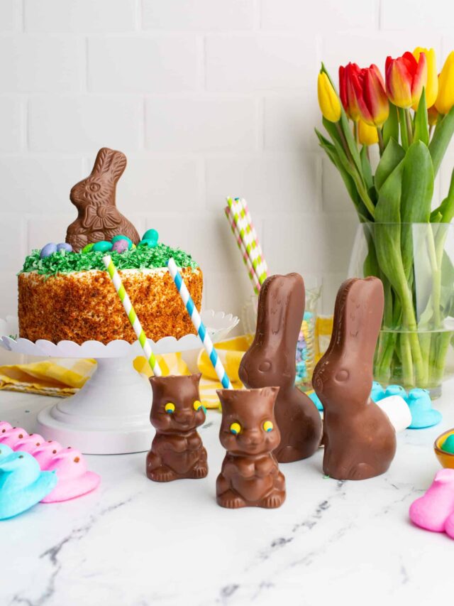 WAYS TO USE CHOCOLATE EASTER BUNNIES