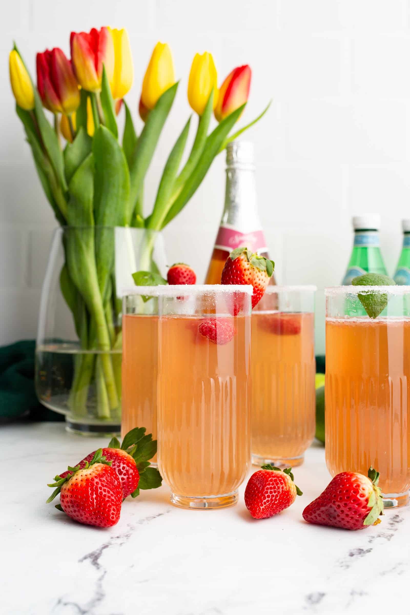 Rosé Sangria Mocktail (Cinco de Mayo mocktail)