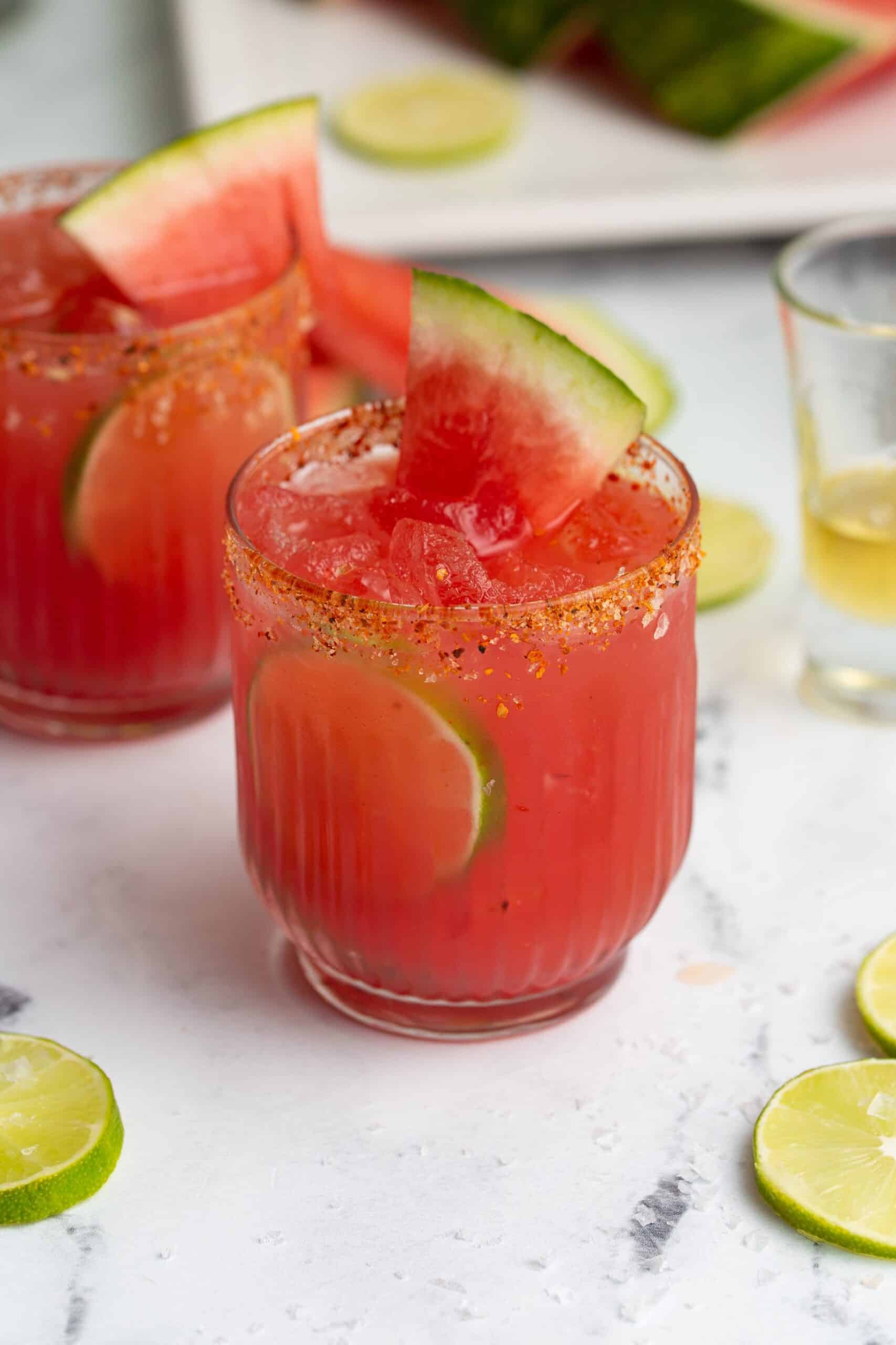 Watermelon Margarita Mocktail (Cinco de Mayo mocktail)