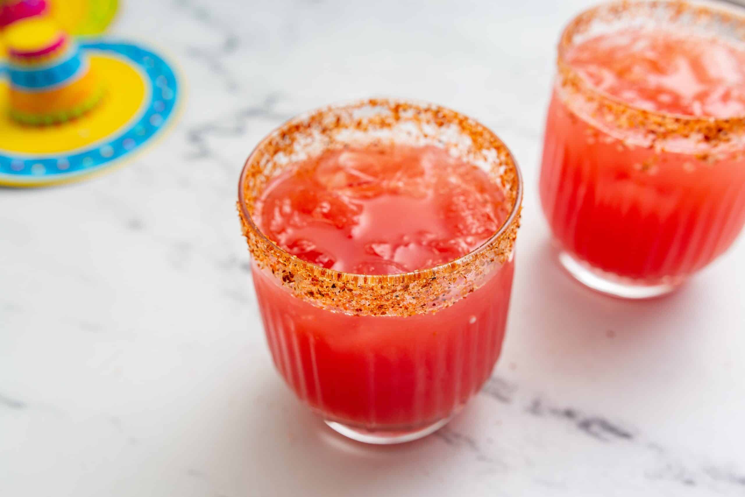 Cinco de Mayo non alcoholic drinks: watermelon margarita mocktail