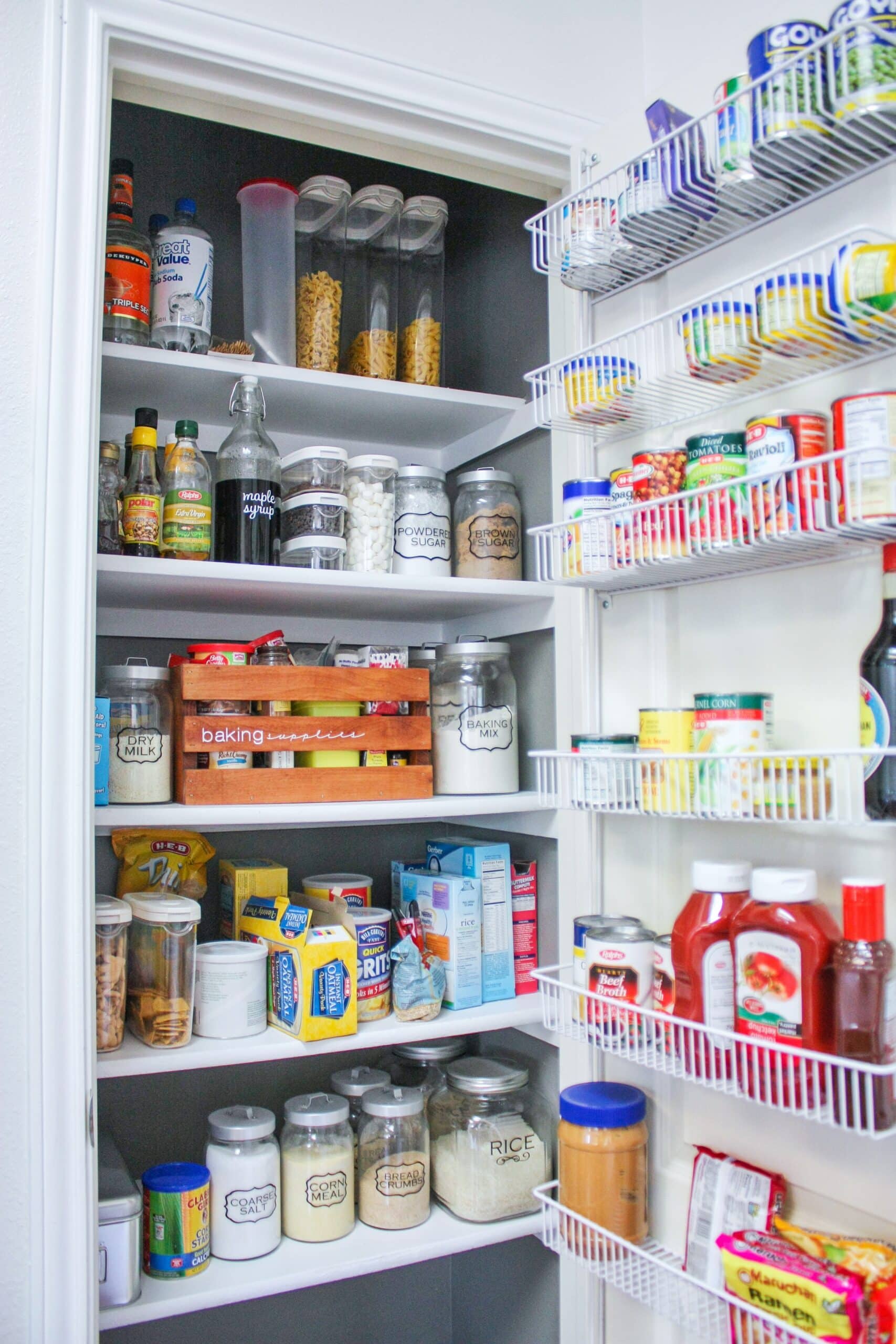 pantry makeover before and after - after