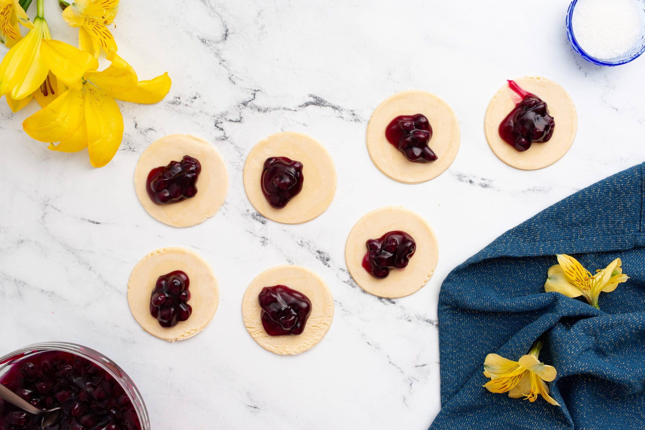 things to make with blueberry pie filling: Air Fryer Blueberry Hand Pies