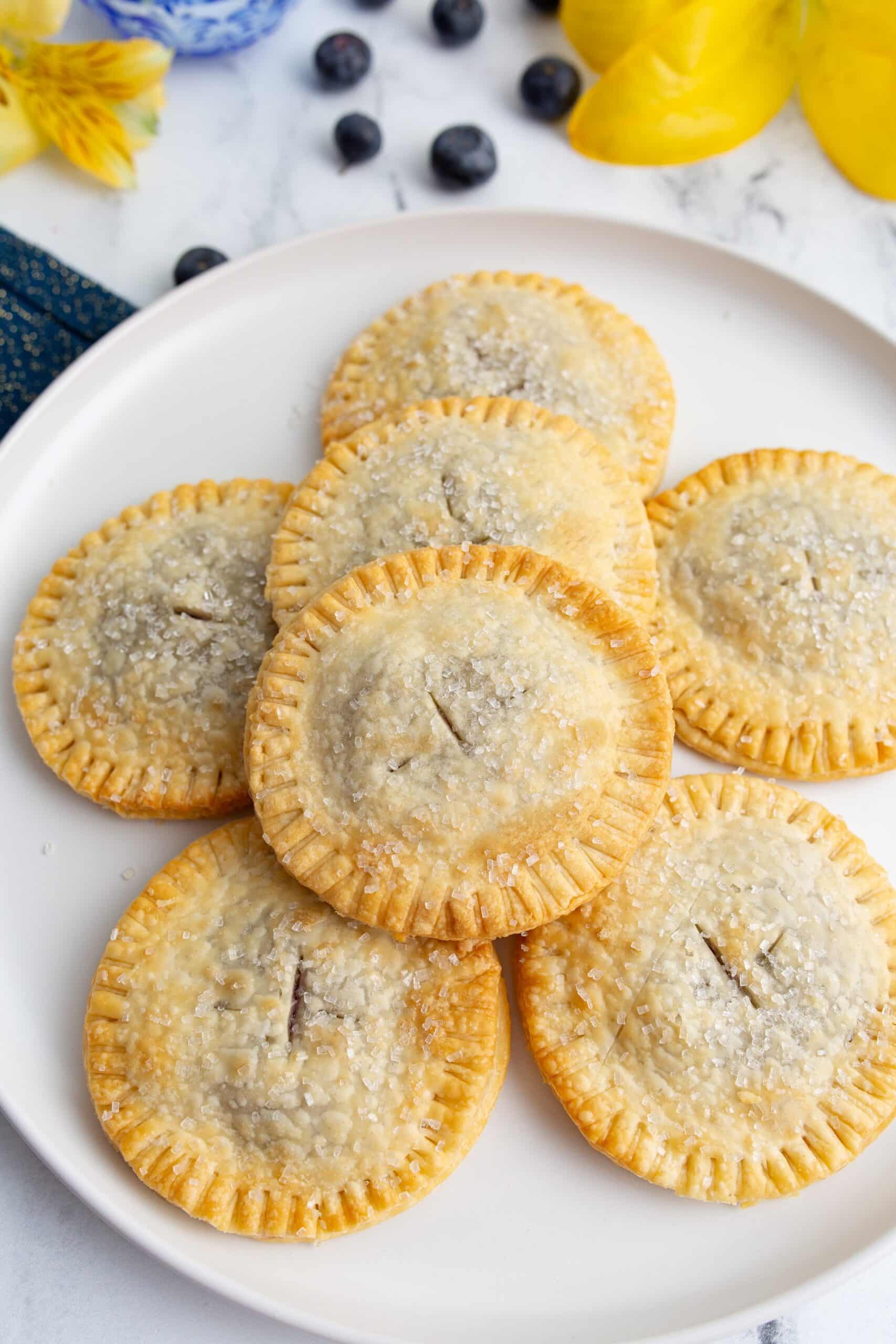 blueberry hand pies air fryer recipe