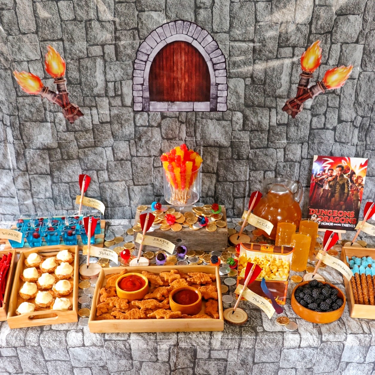 Dungeons and Dragons party food