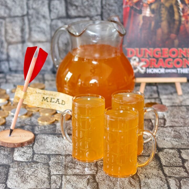 Non-Alcoholic Mead recipe for Dungeons and Dragons party food