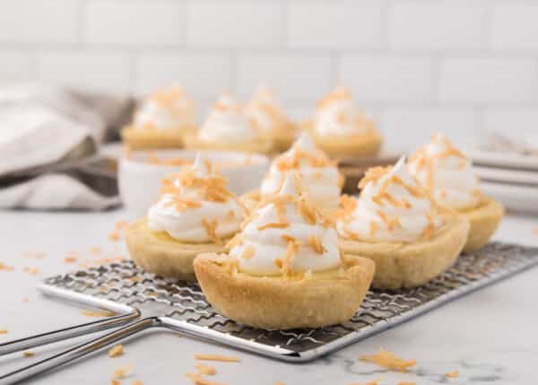 Mini Coconut Cream Pies - Fab Everyday