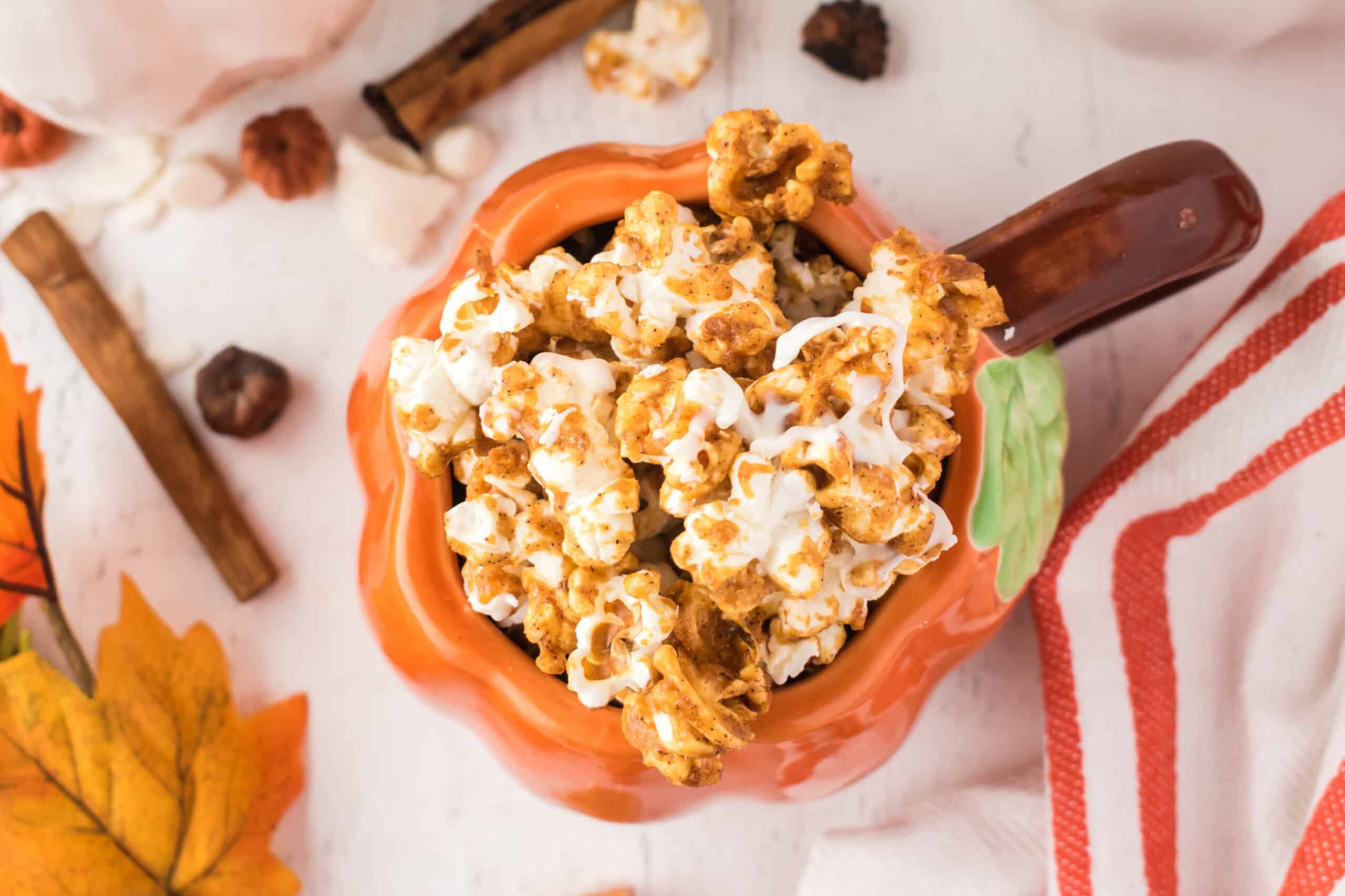 pumpkin spice popcorn recipe