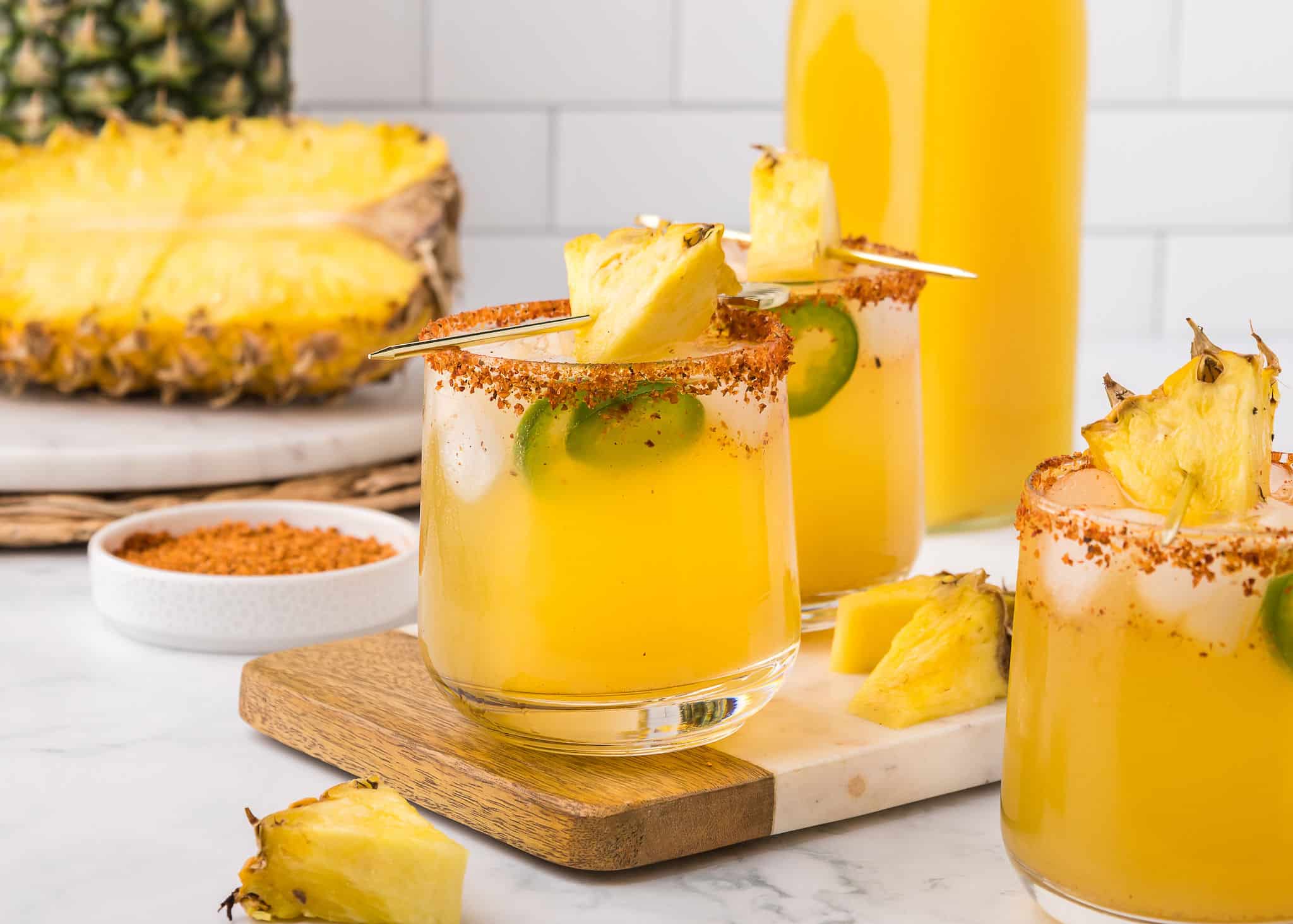 Spicy Pineapple Ginger Mocktail (spicy pineapple mocktail recipe)
