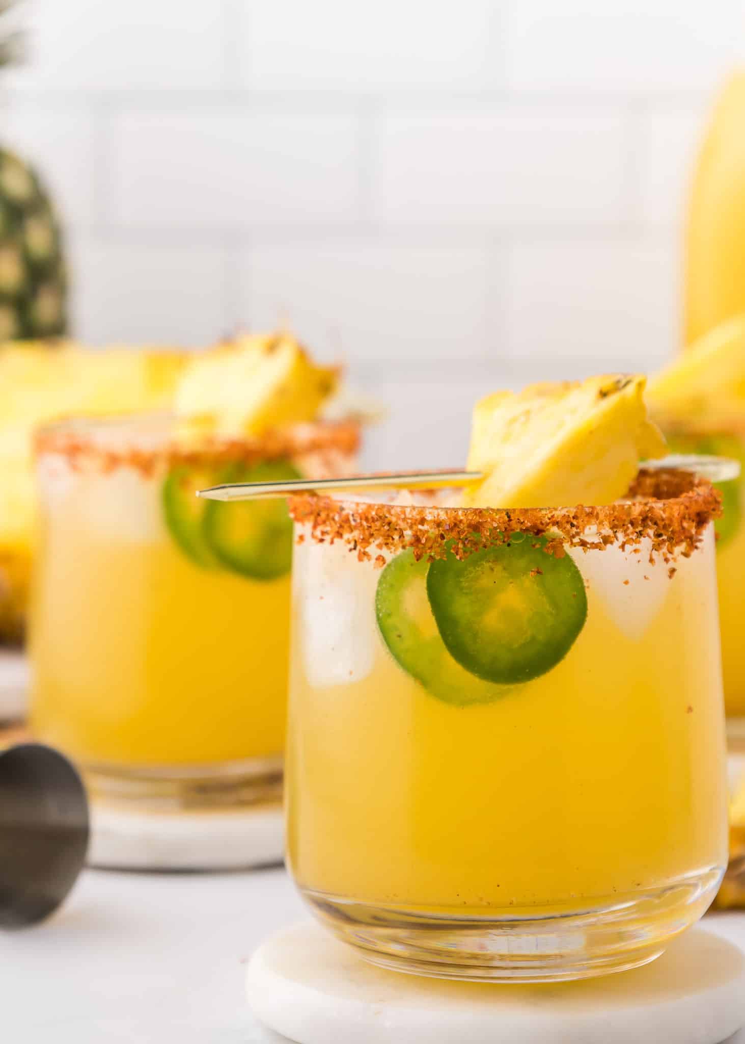 spicy mocktail recipe: Spicy Pineapple Ginger Mocktail