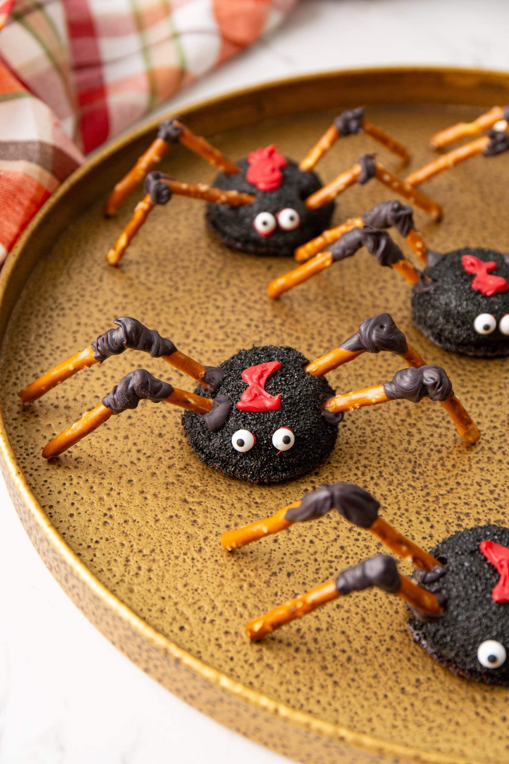 Black Widow Spider Brownies