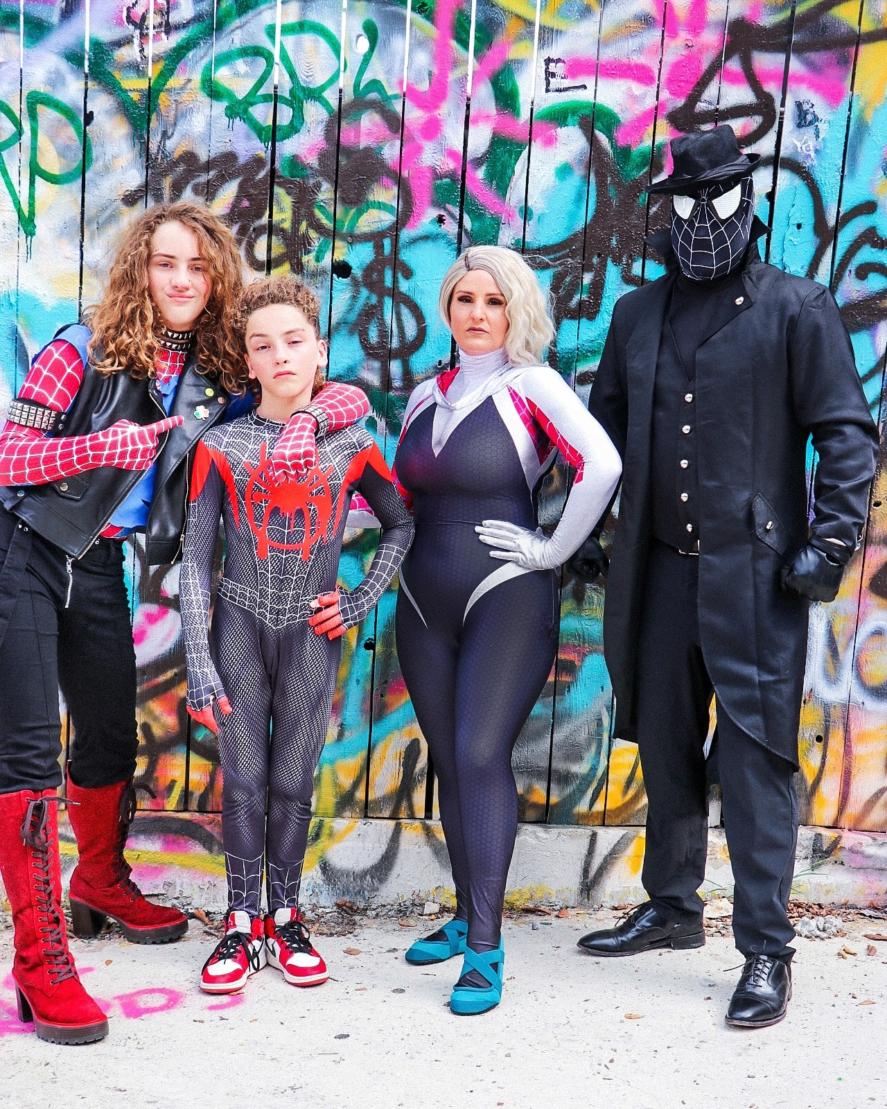 Spider-Verse costumes