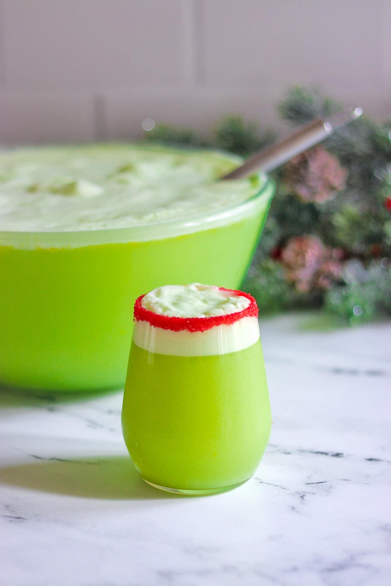 recipe for Grinch Punch for kids