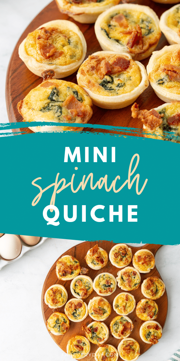 Mini Spinach Quiche (mini muffin quiche recipe)