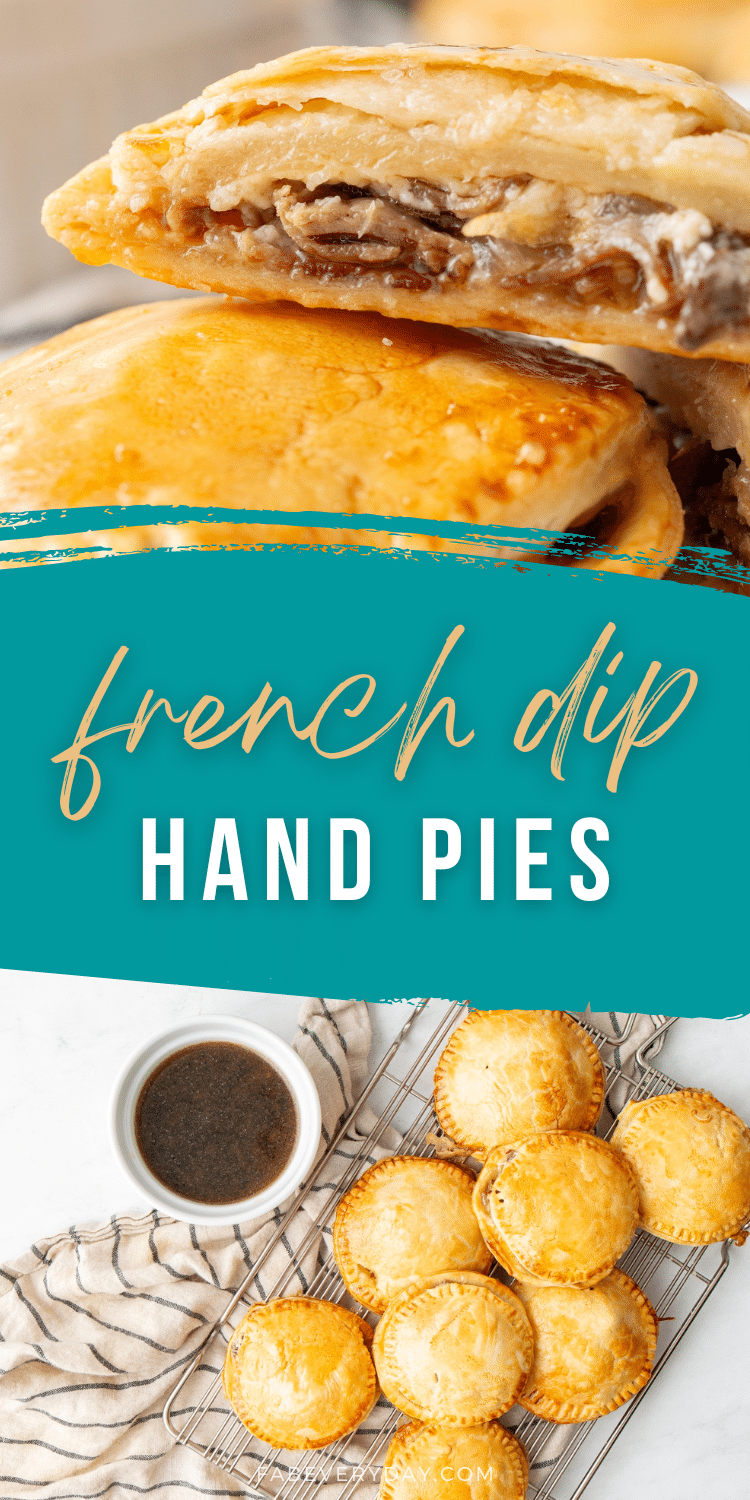 French Dip Hand Pies (savory hand pies)