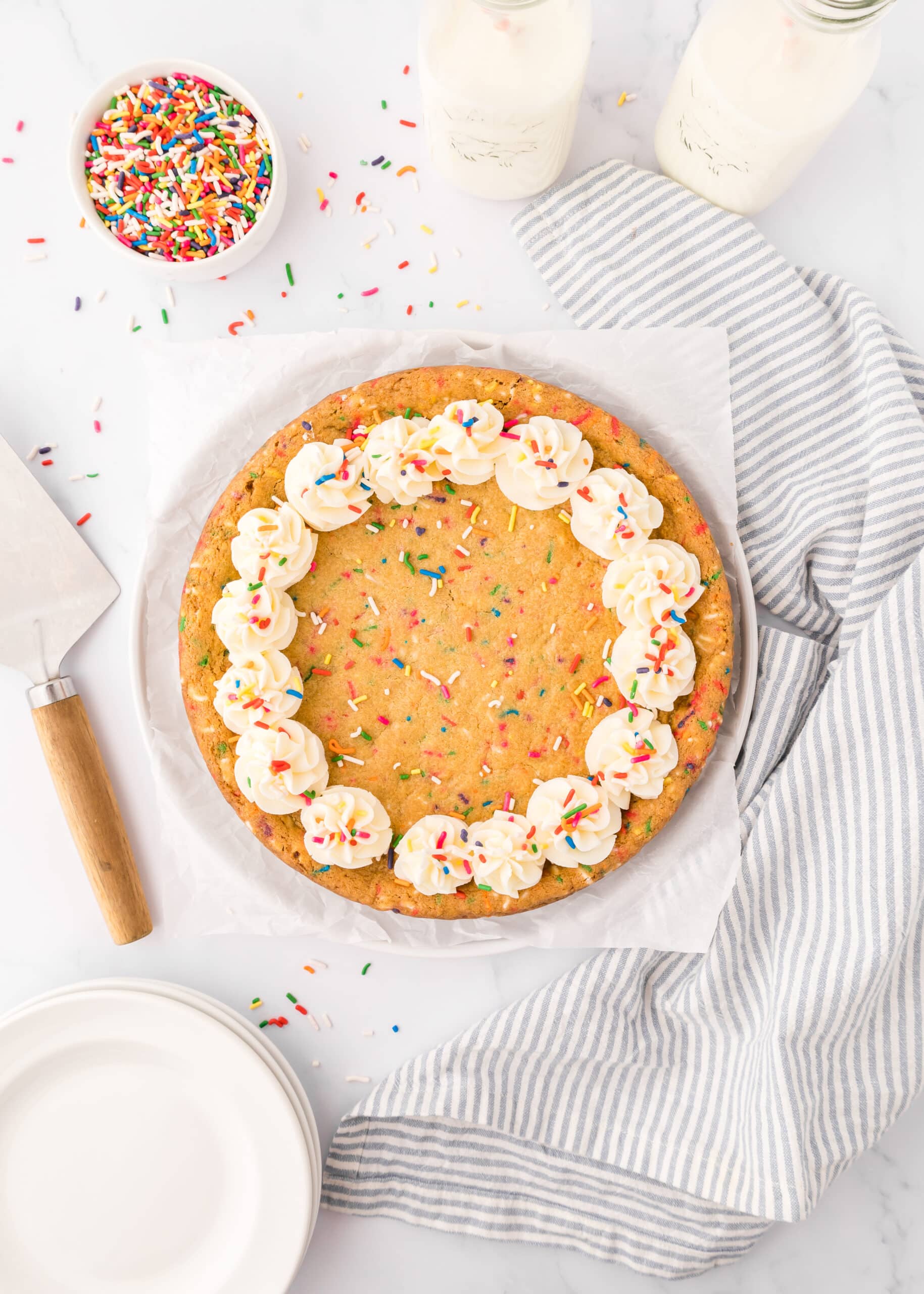 recipe cookie cake (Funfetti Cookie Cake)