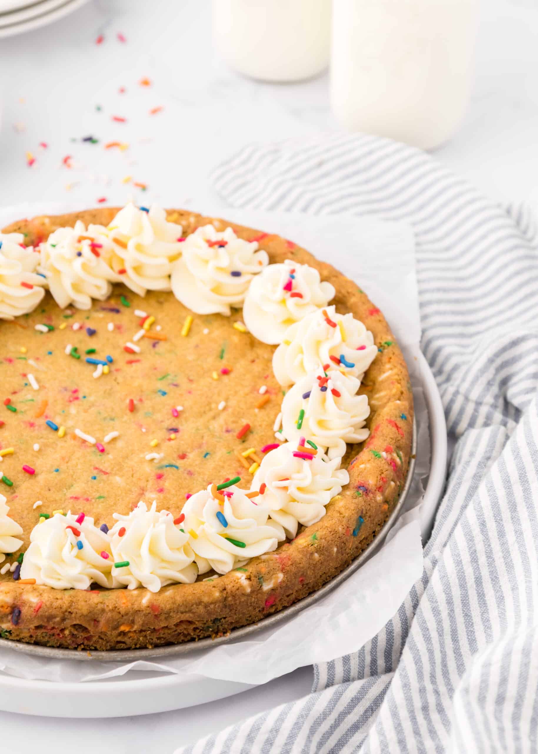 recipe cookie cake (confetti cookie cake)