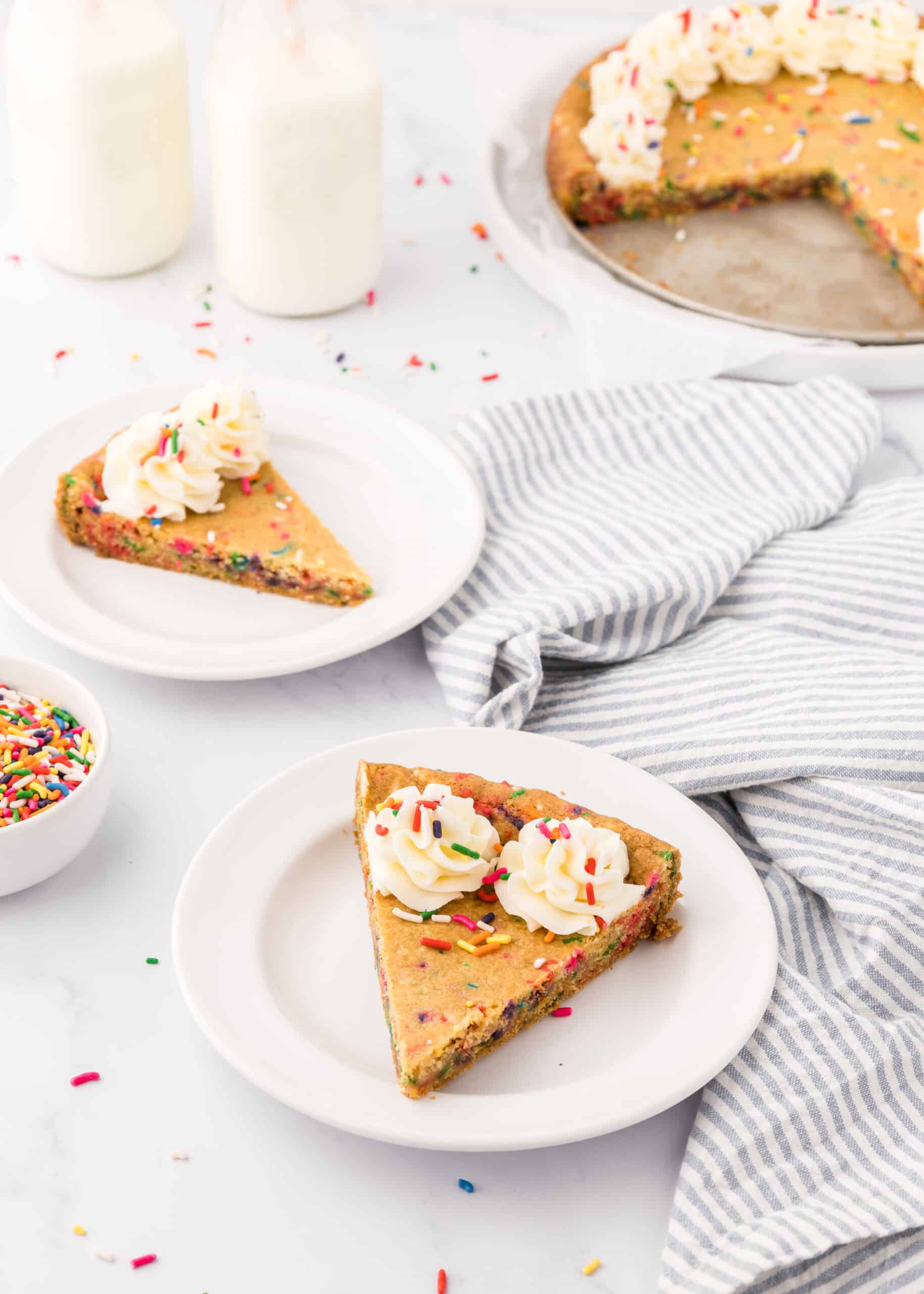How to make Funfetti Cookie Cake
