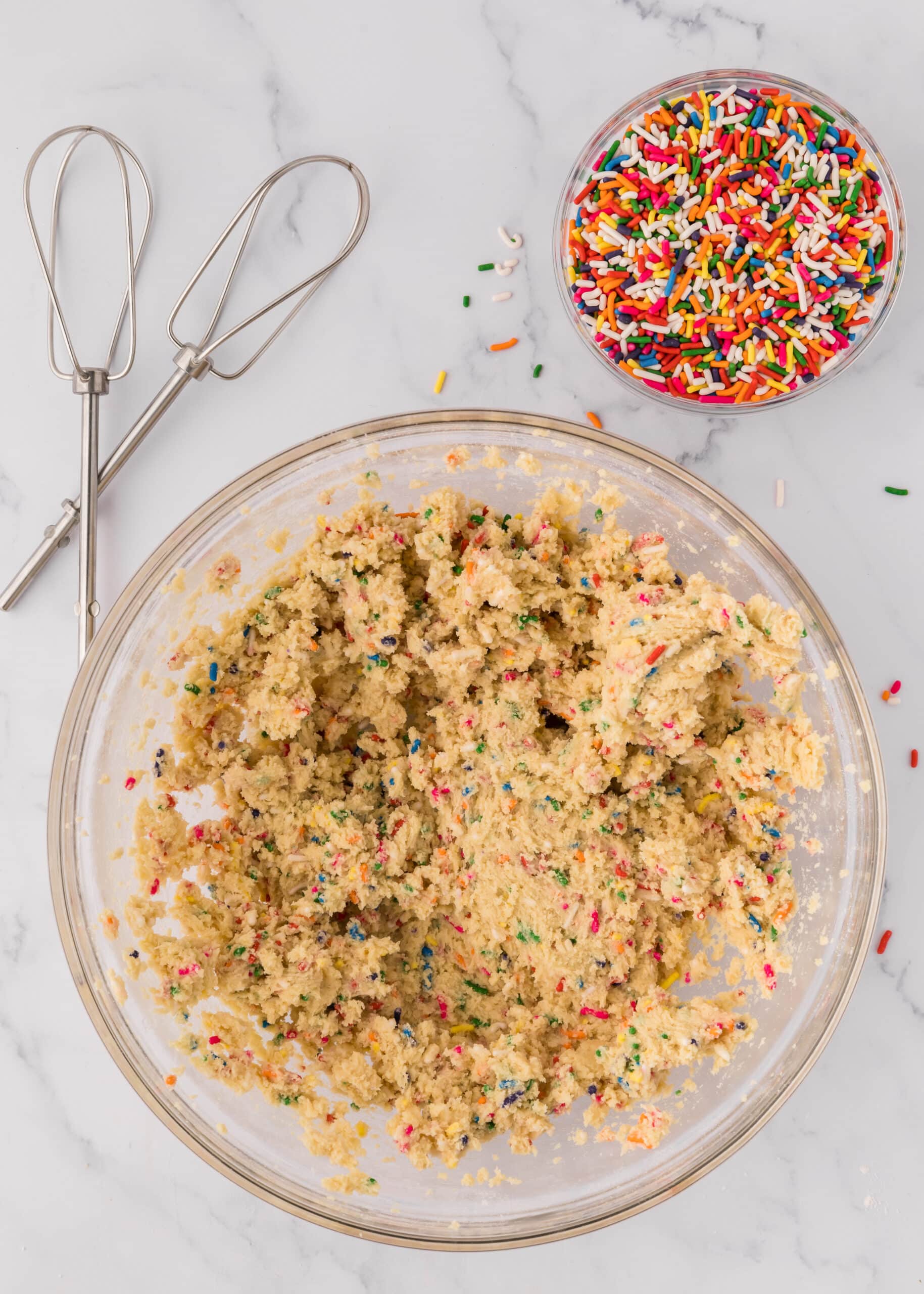 how to make a cookie cake recipe (Funfetti)