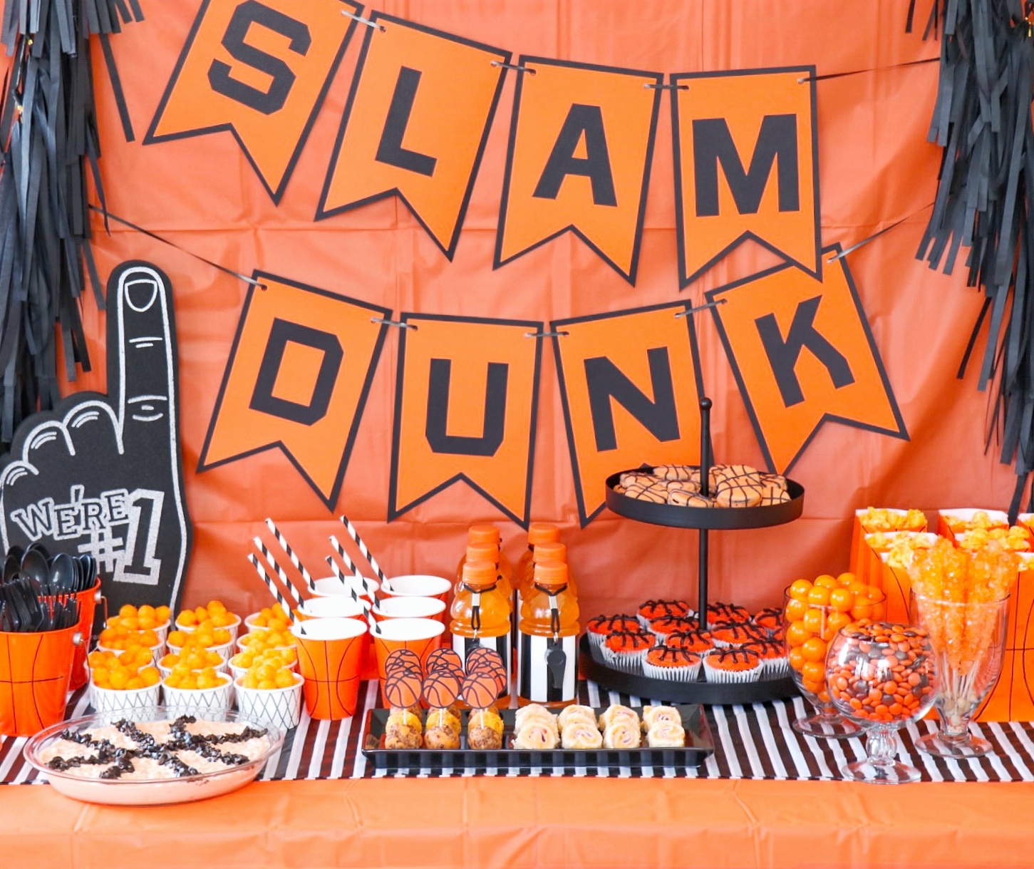 basketball themed snacks 
