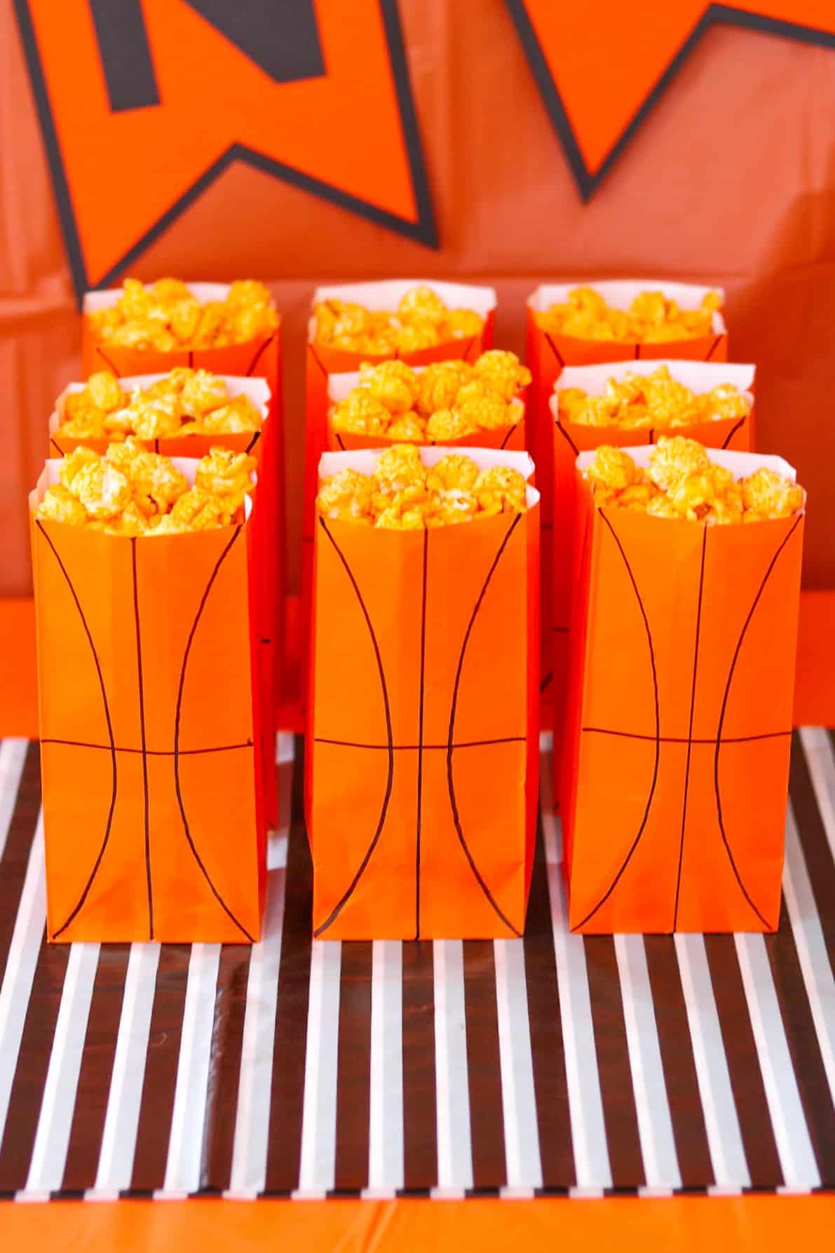 basketball themed snacks