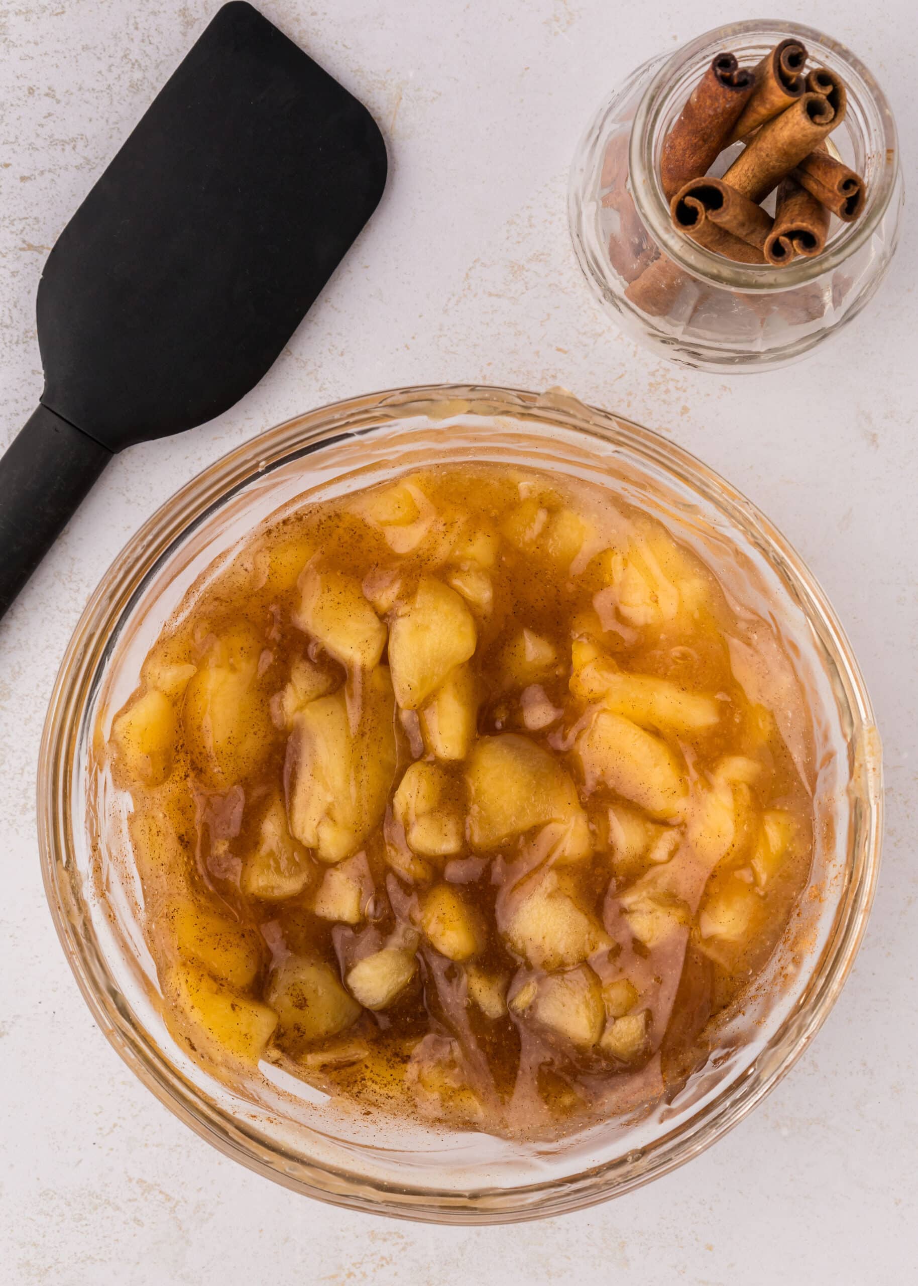 How to make cinnamon apple panna cotta