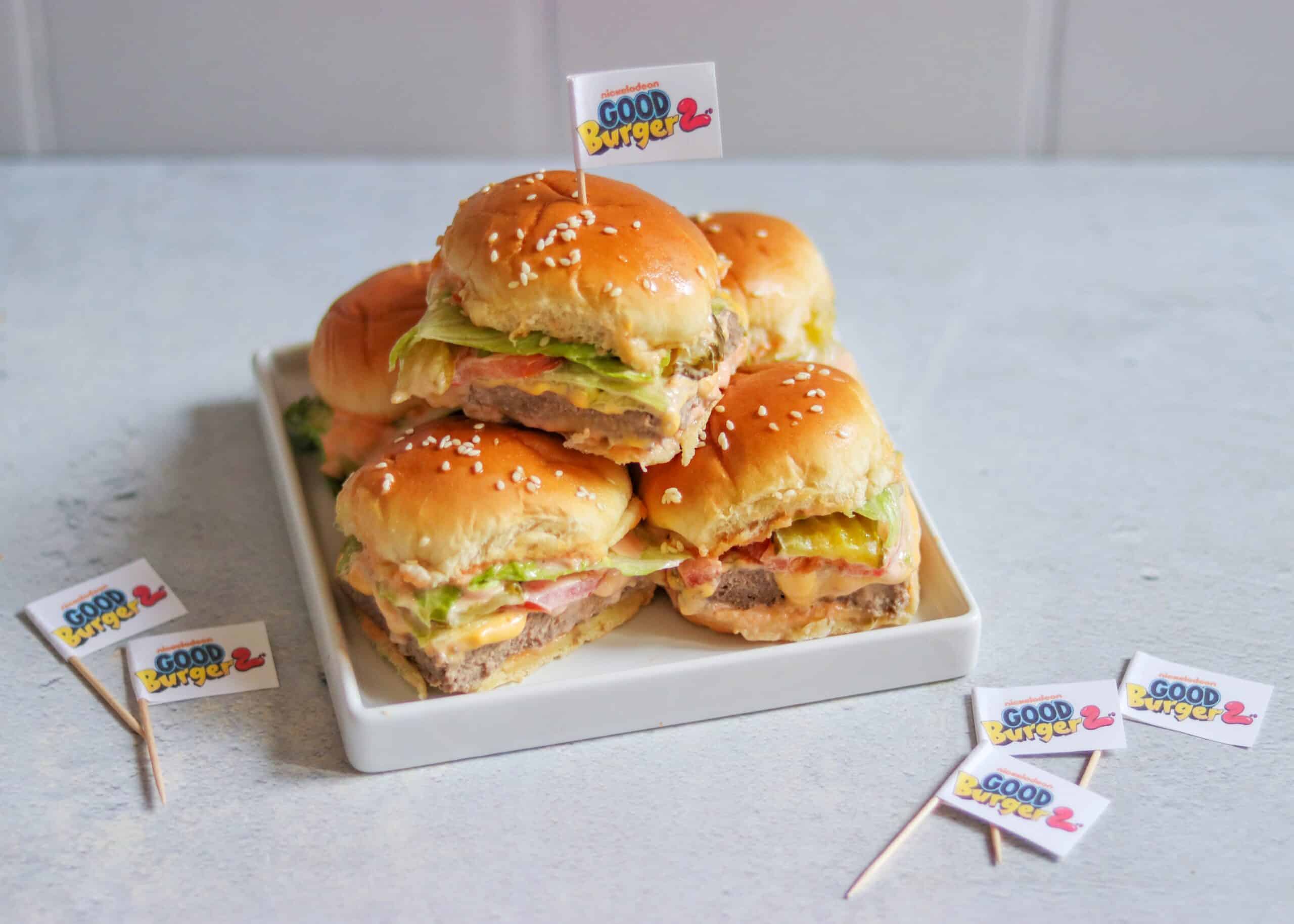 Good Burger Sliders (Good Burger movie recipe)