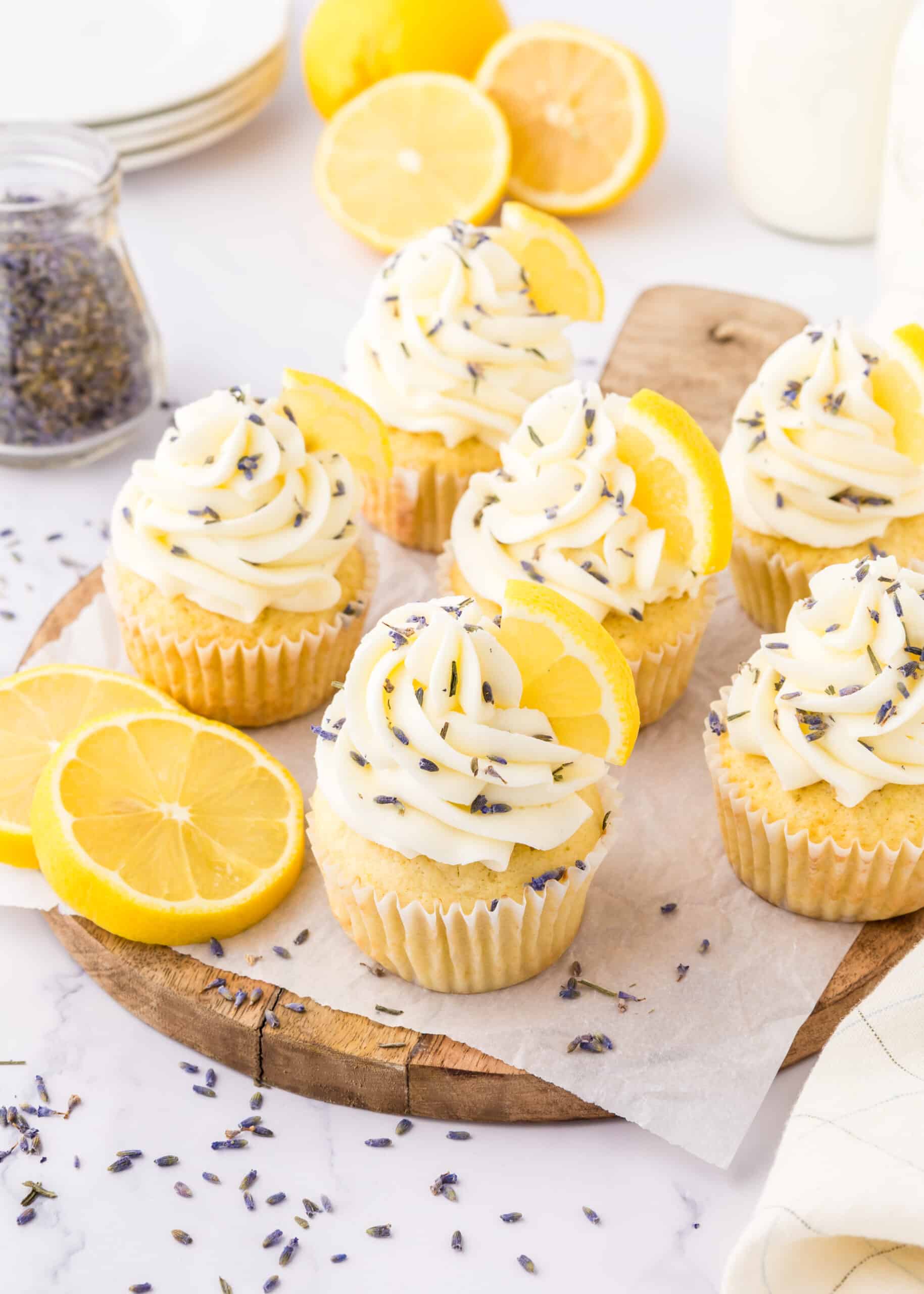 Lemon Lavender Cupcakes recipe