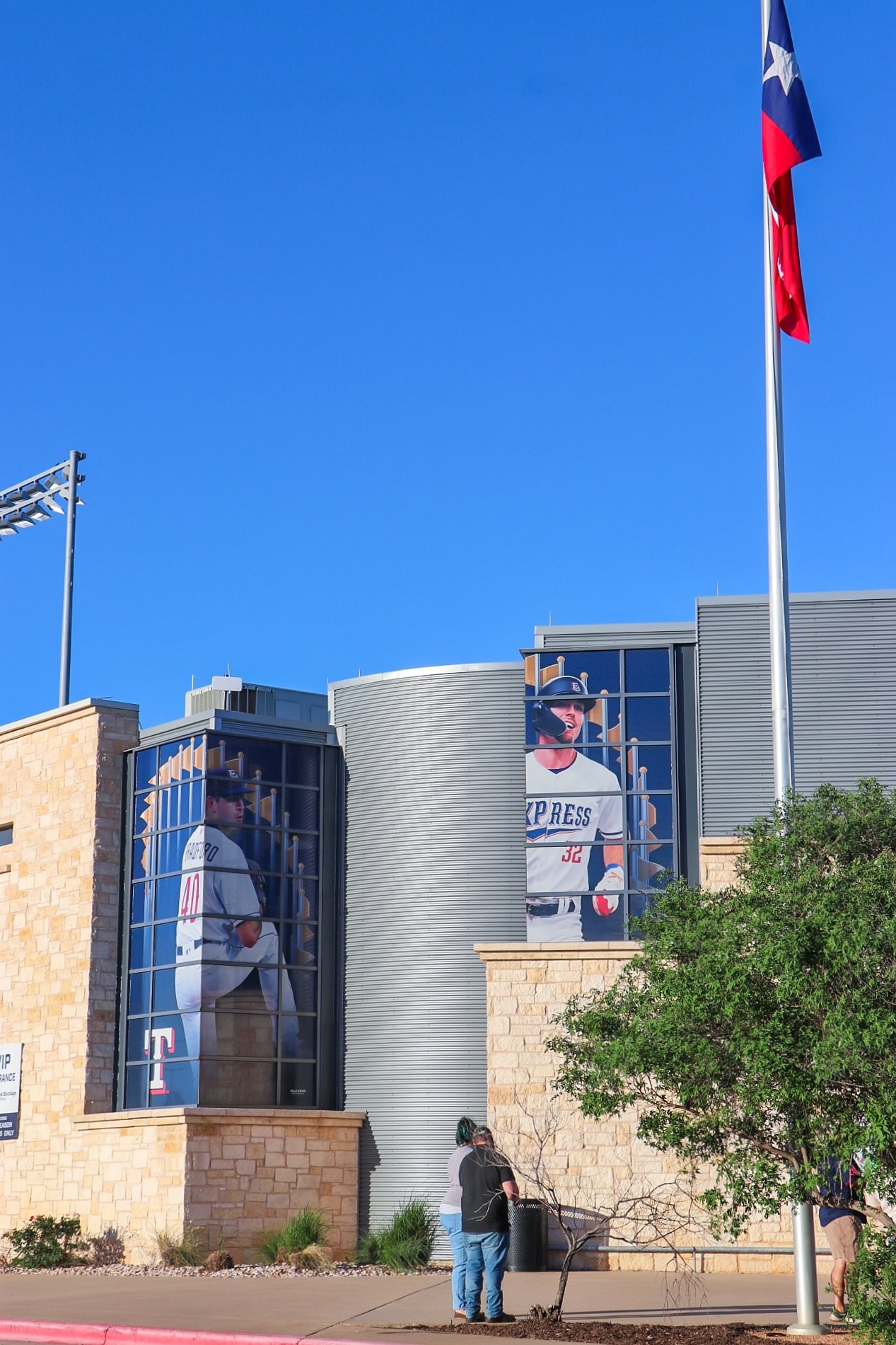 Visiting Dell Diamond for a Round Rock Express baseball game 