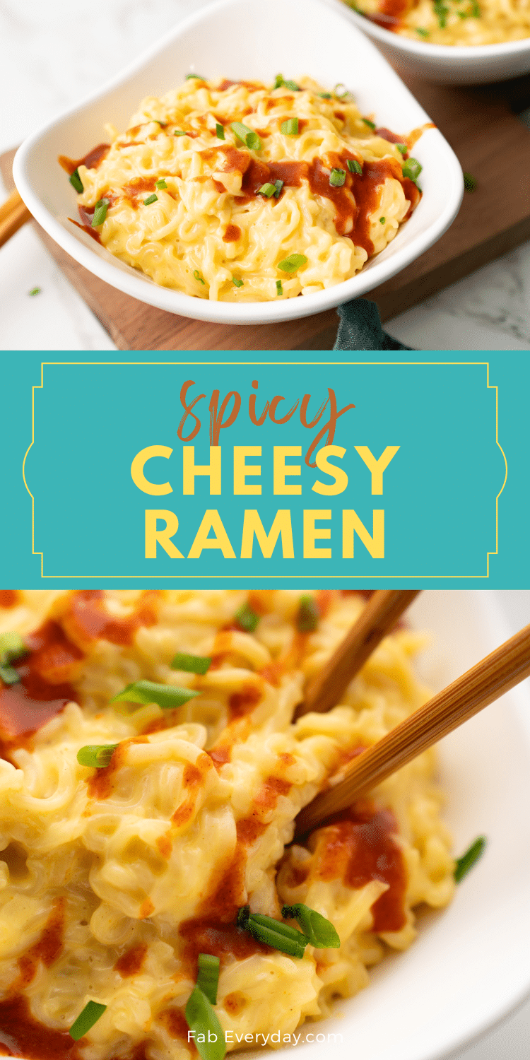 Spicy Cheesy Ramen Recipe