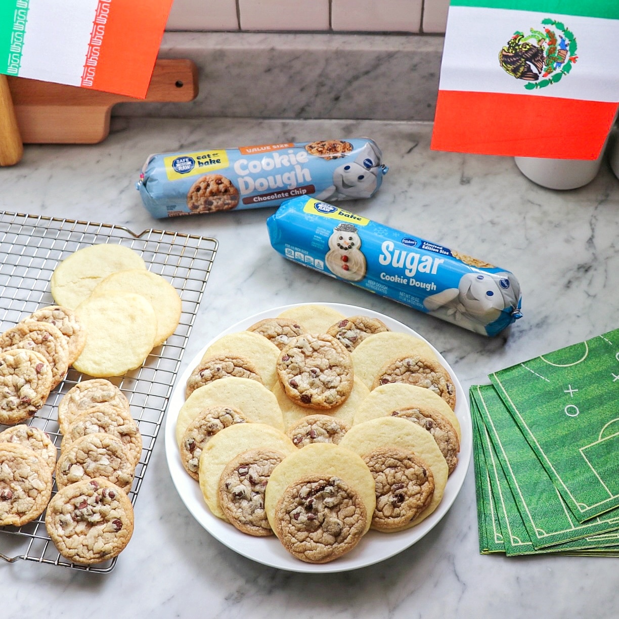 World Cup watch party or soccer birthday party food ideas