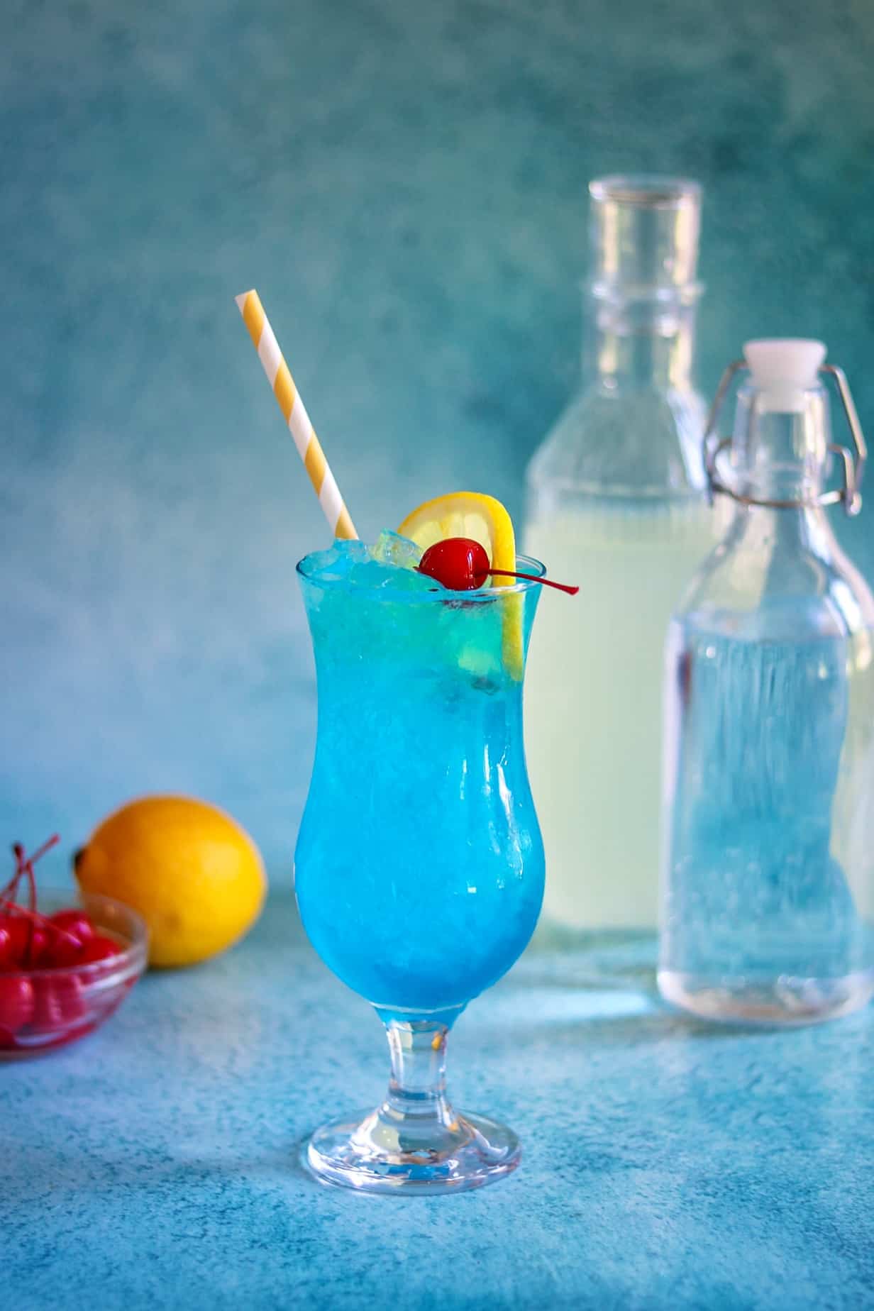 Blue Lagoon Mocktail Recipe (non-alcoholic Blue Lagoon drink)