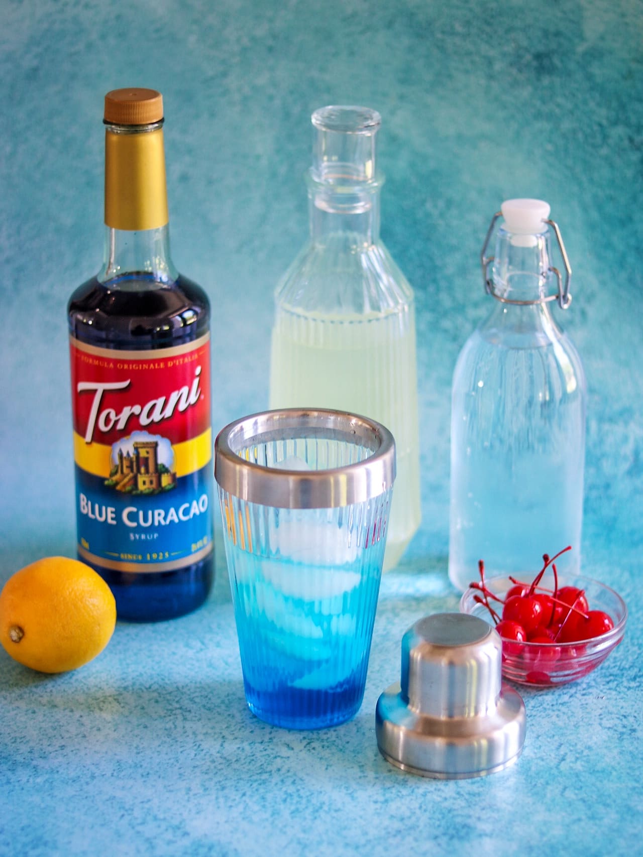 recipe for blue lagoon mocktail