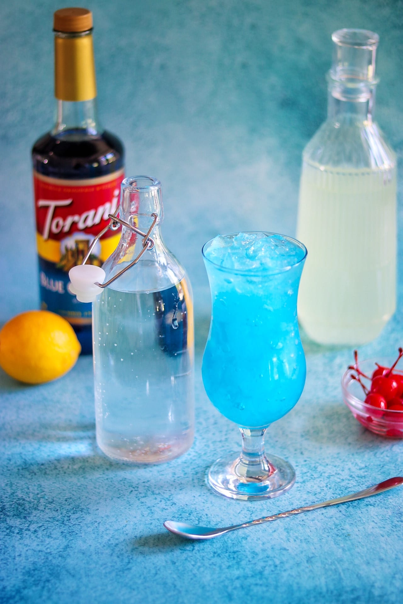 non alcoholic blue lagoon drink recipe