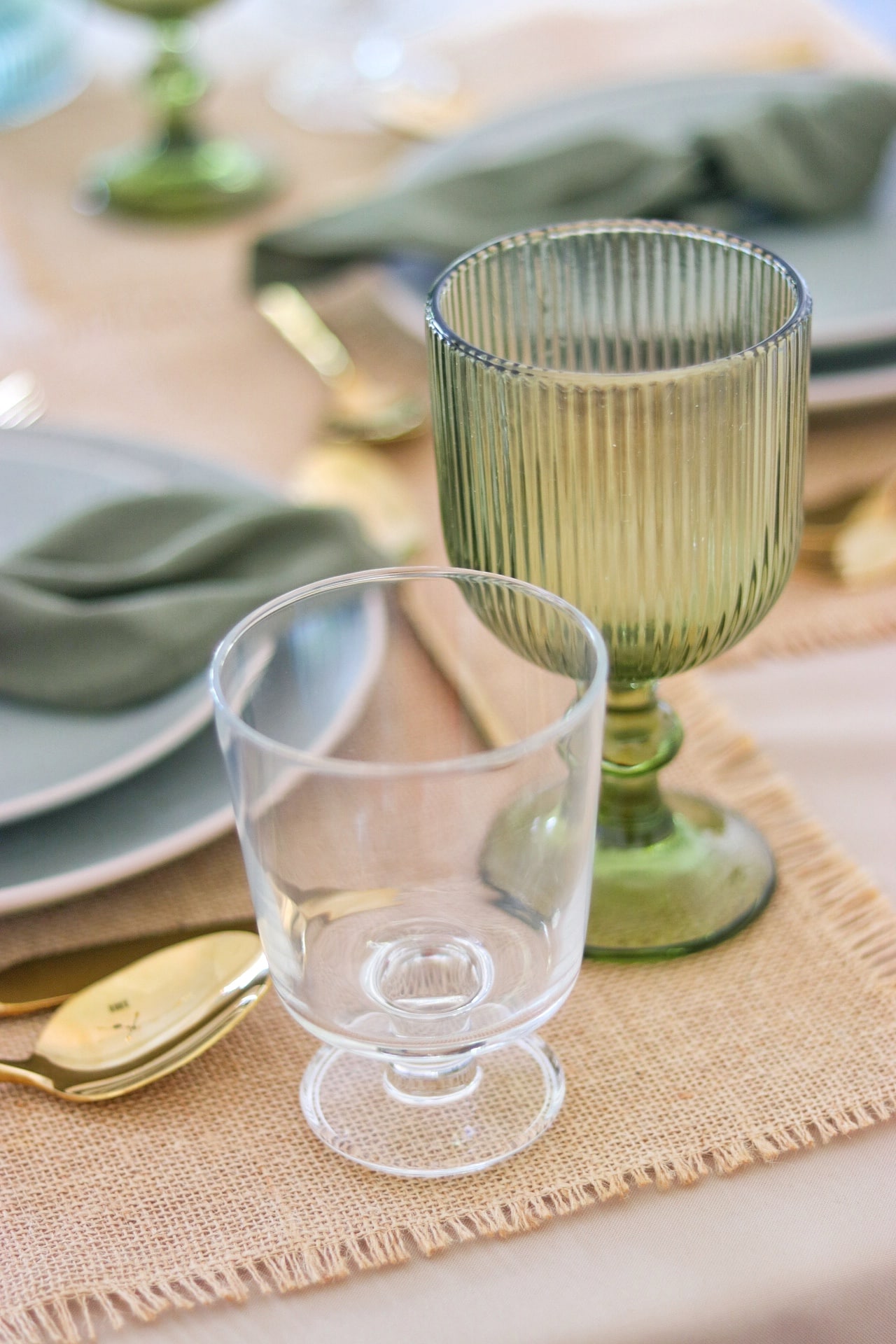 green tablescapes